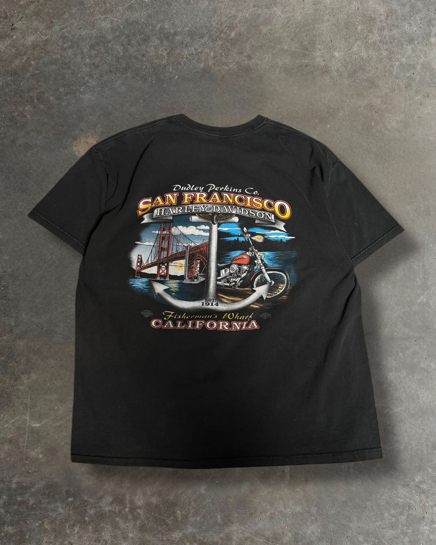 '00 California Harley Davidson Tee Sz. XL