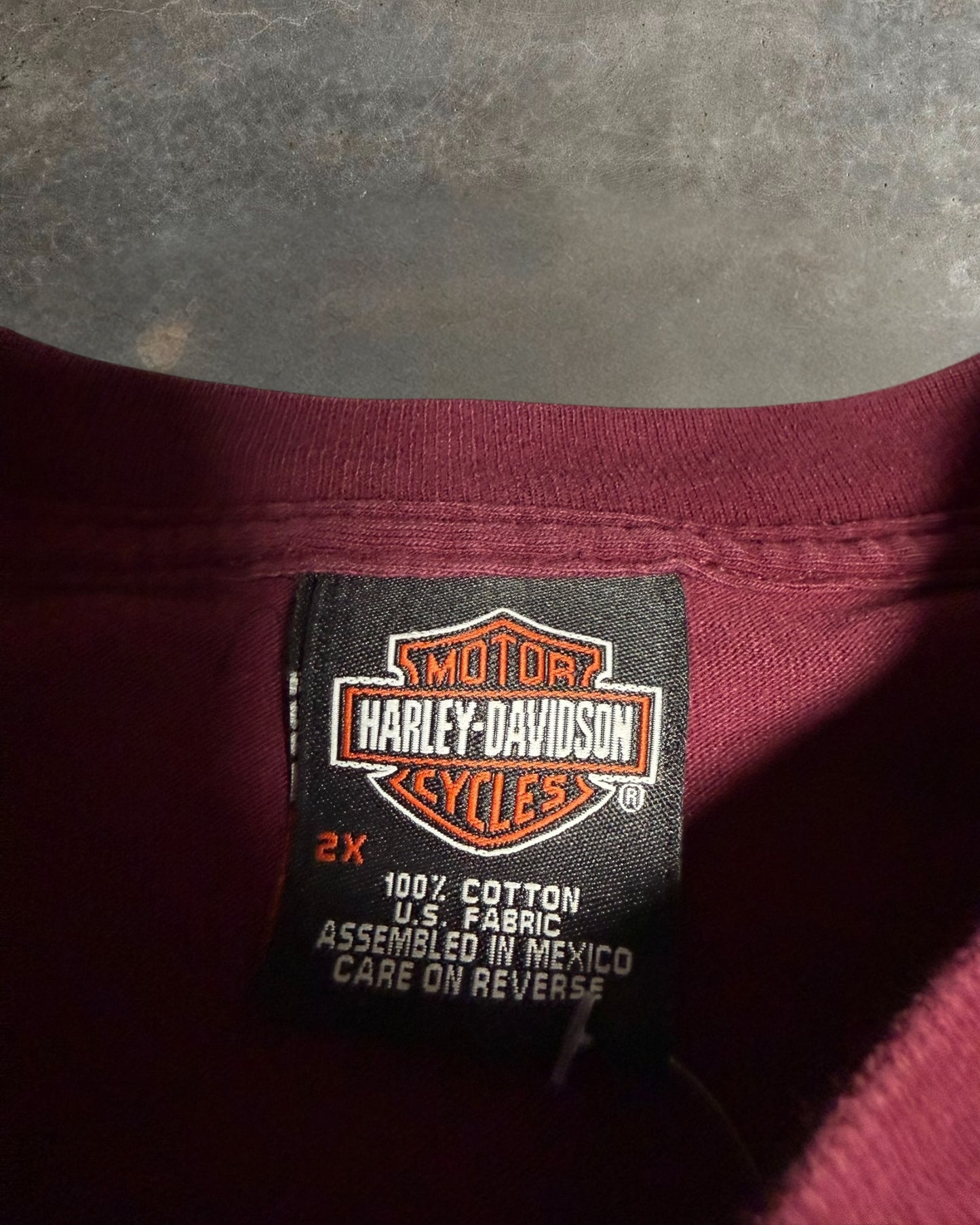 '00s Vegas Harley Davidson Tee Sz. XXL