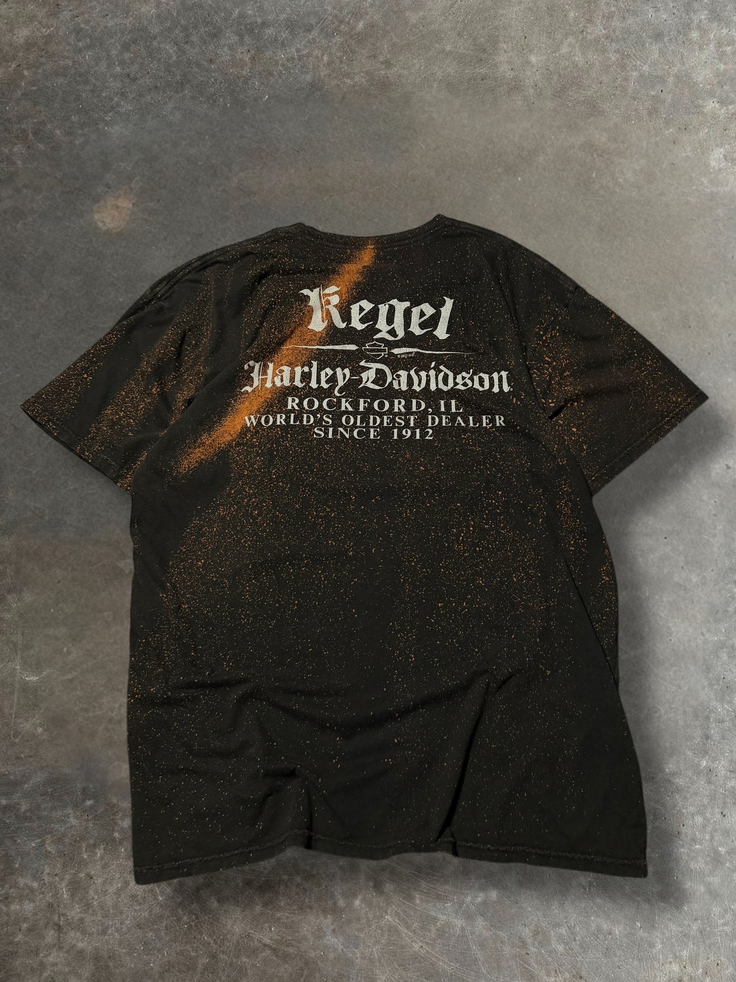 '17 Harley Spray AOP Tee Sz. XL