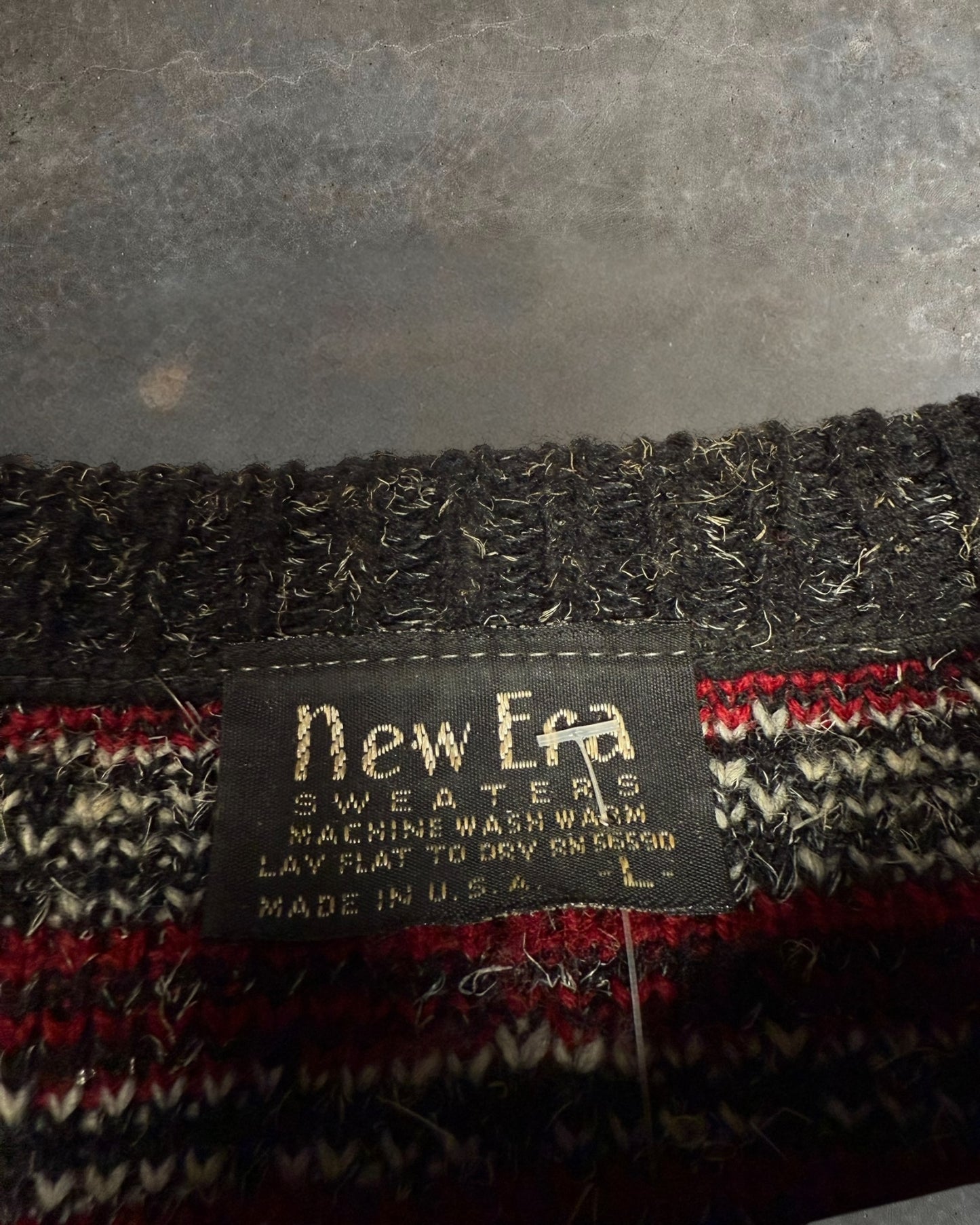 '80s New Era Sweater Sz. L