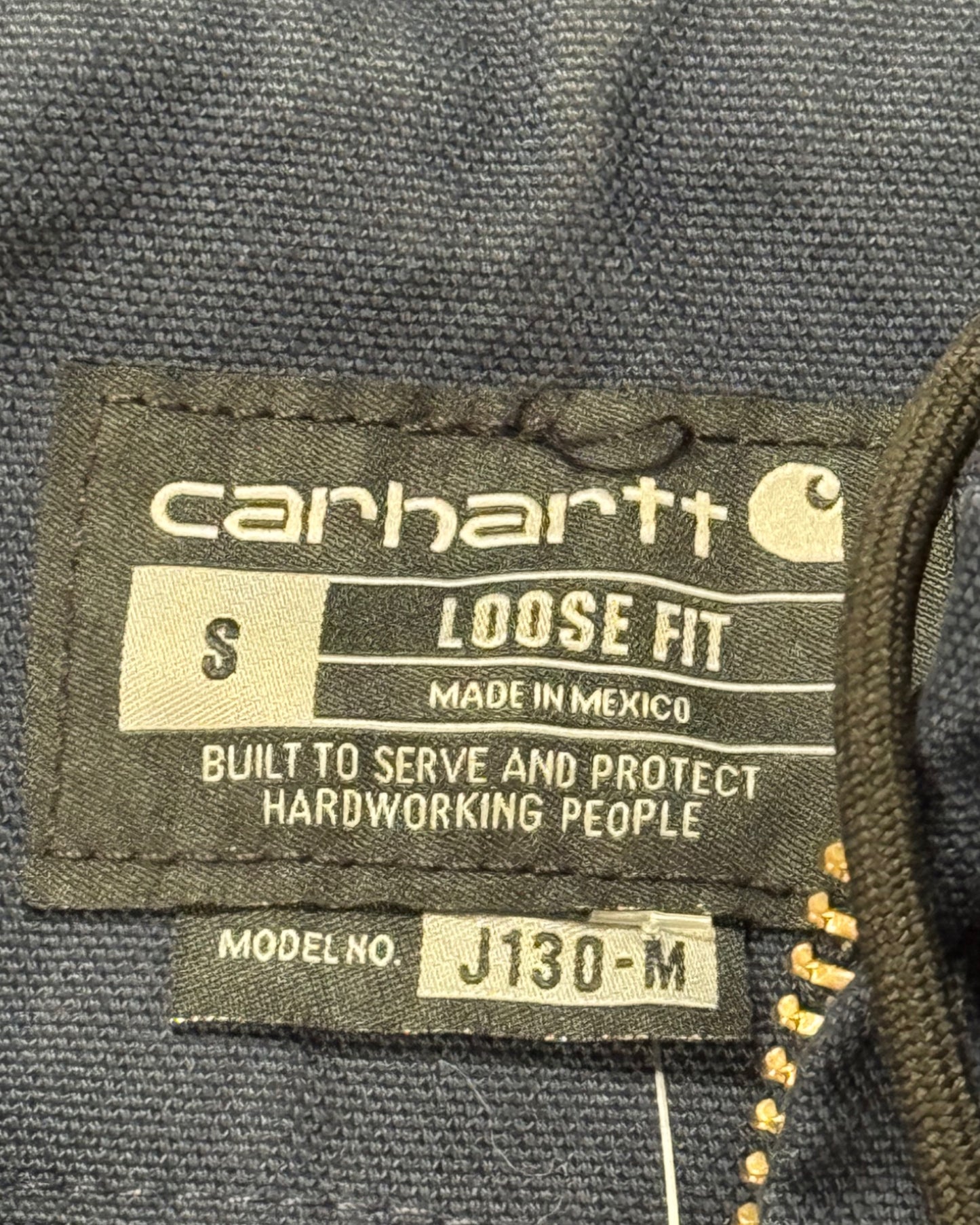 90s Navy Carhartt Jacket Sz. S