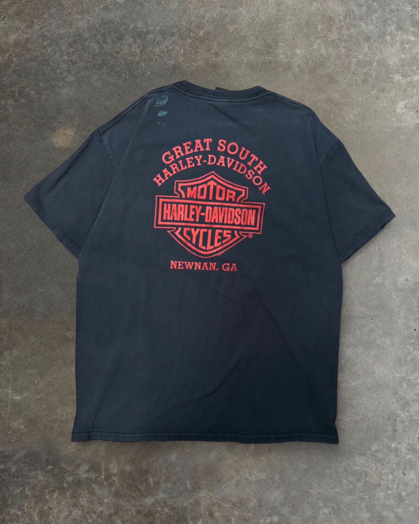 90s Great South Harley-Davidson T-shirt Sz. XL