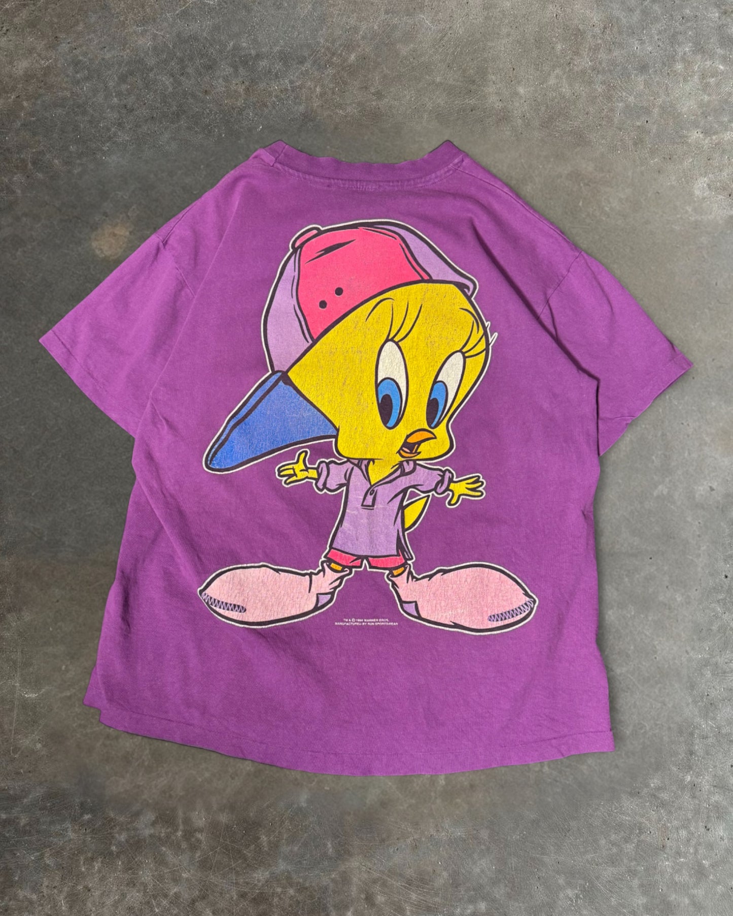 90s Tweety T-shirt Sz. L