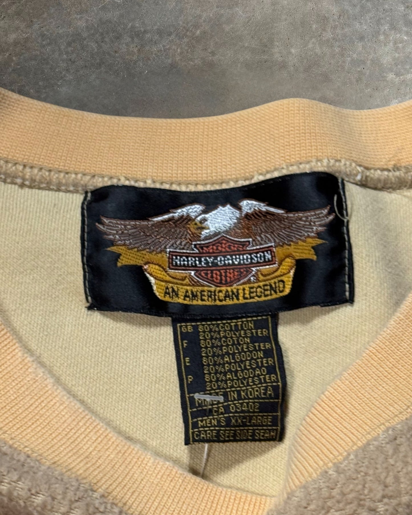 90s Plush Harley-Davidson Crewneck Sz. XXL