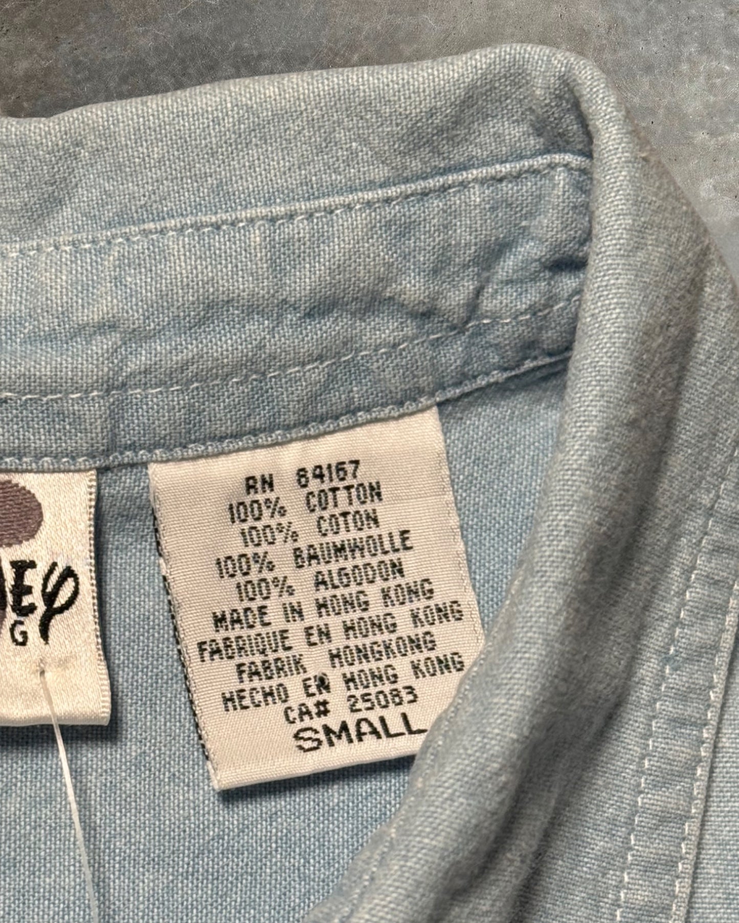 90s Winnie the Pooh Denim Button Up Sz. S