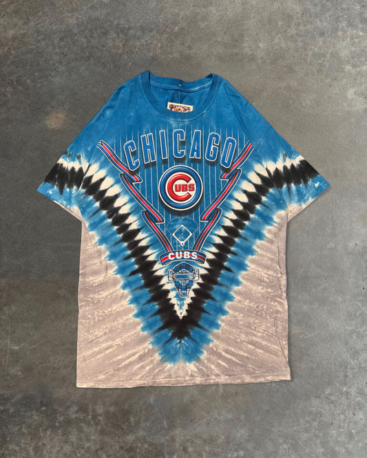 90s Tie Dye Chicago Cubs T-shirt Sz. L