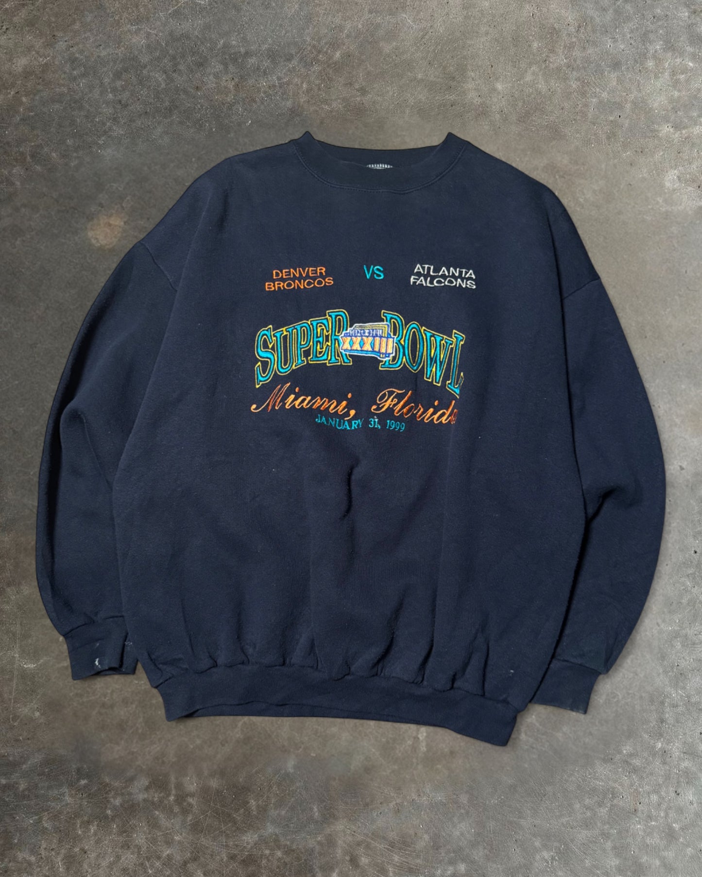 99 Superbowl Crewneck Sz. XL
