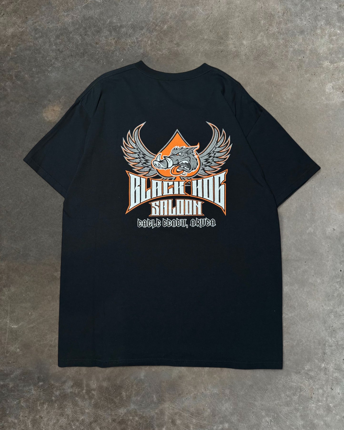 Black Hog Saloon T-shirt Sz. XL