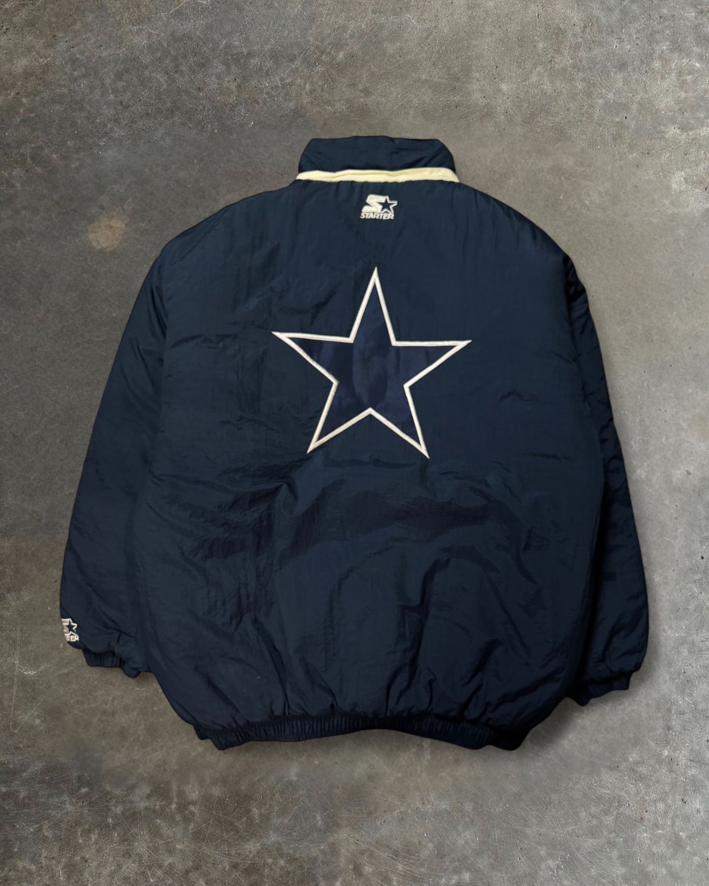 90s Cowboys Puffer Jacket Sz. XL