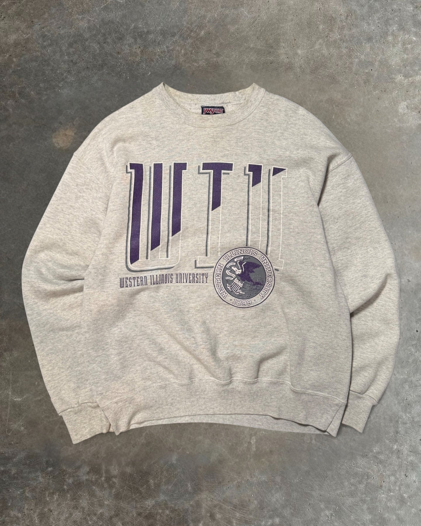 99 Western Illinois University Crewneck Sz. XL