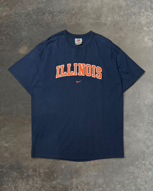 90s Illinois Nike T-shirt Sz. XL