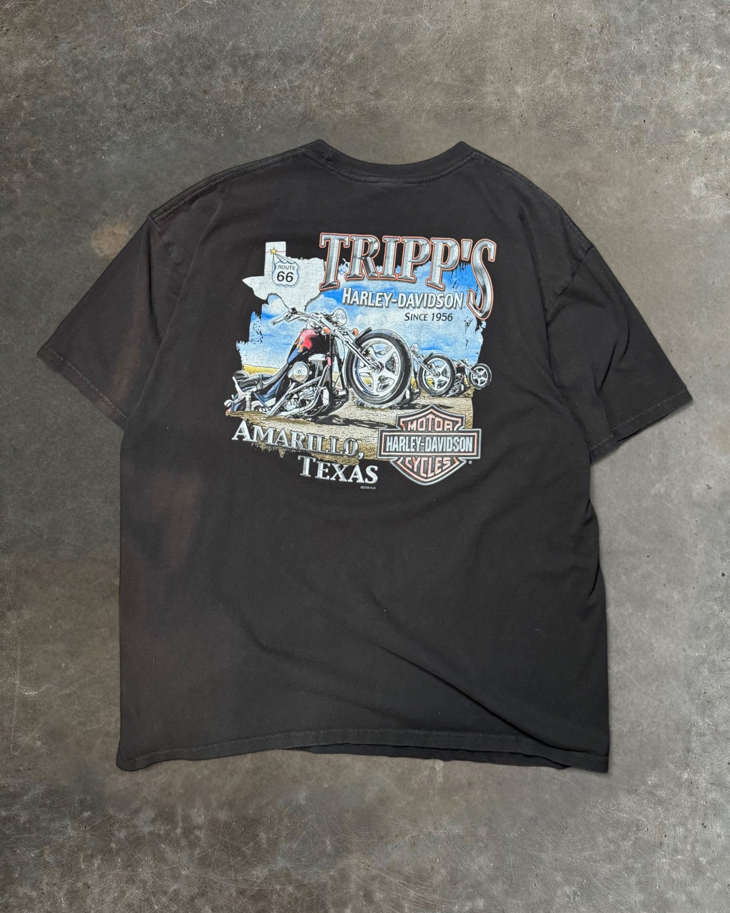 90s Amarillo Texas Harley-Davidson T-shirt Sz. XL