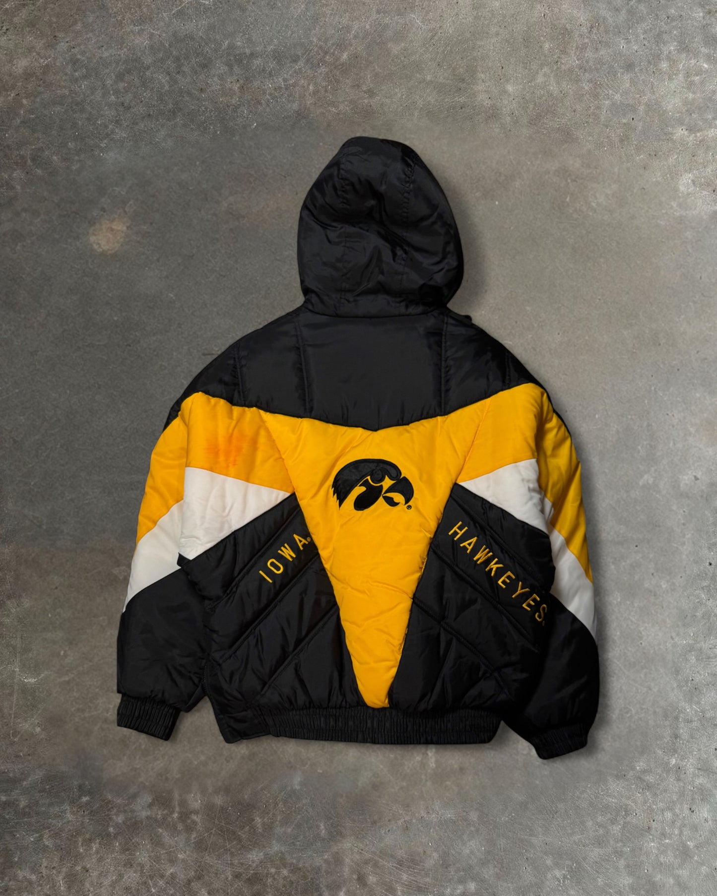 90s Iowa Hawkeyes Puffer Jacket Sz. XL