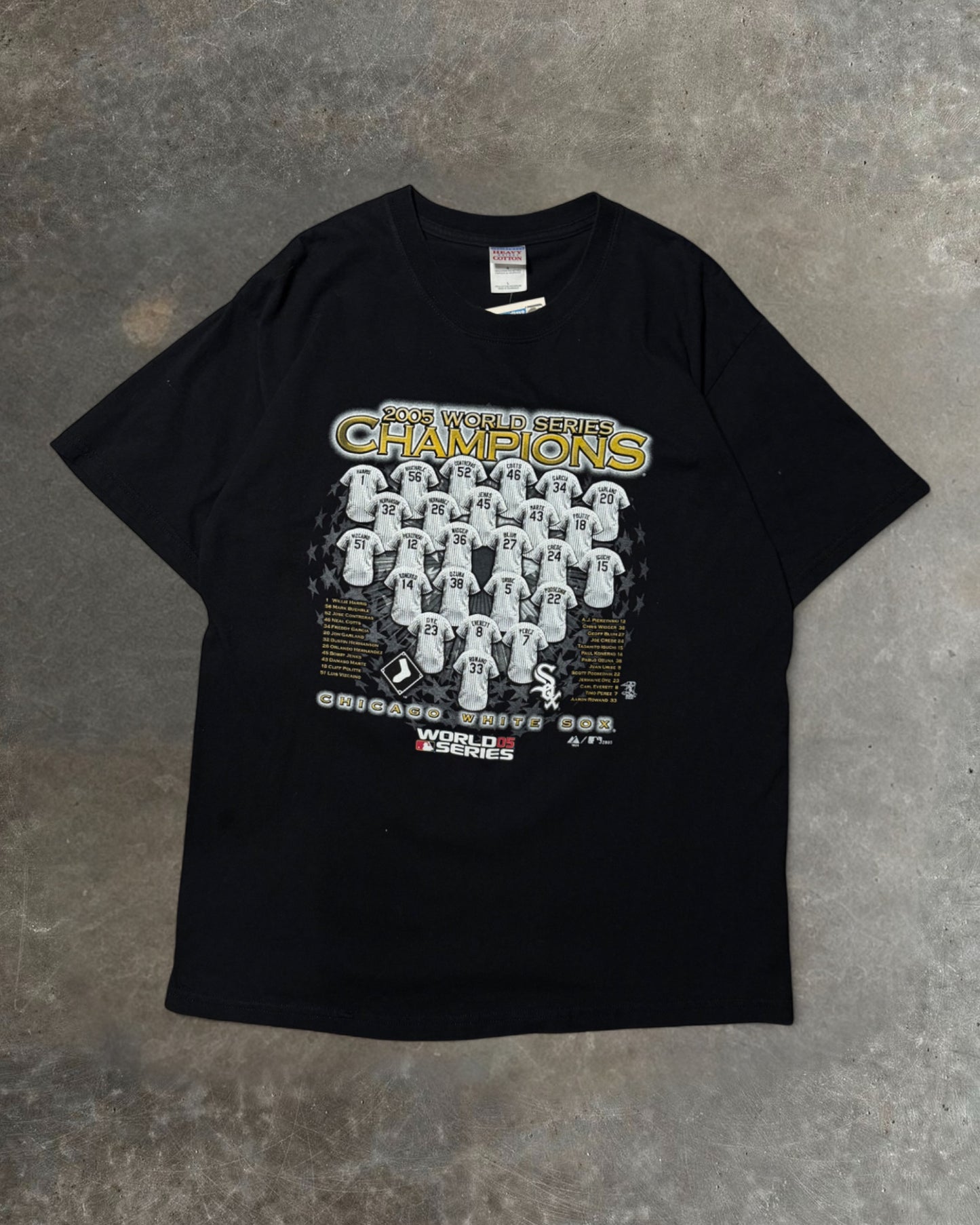 05 World Series Champions T-shirt Sz. L