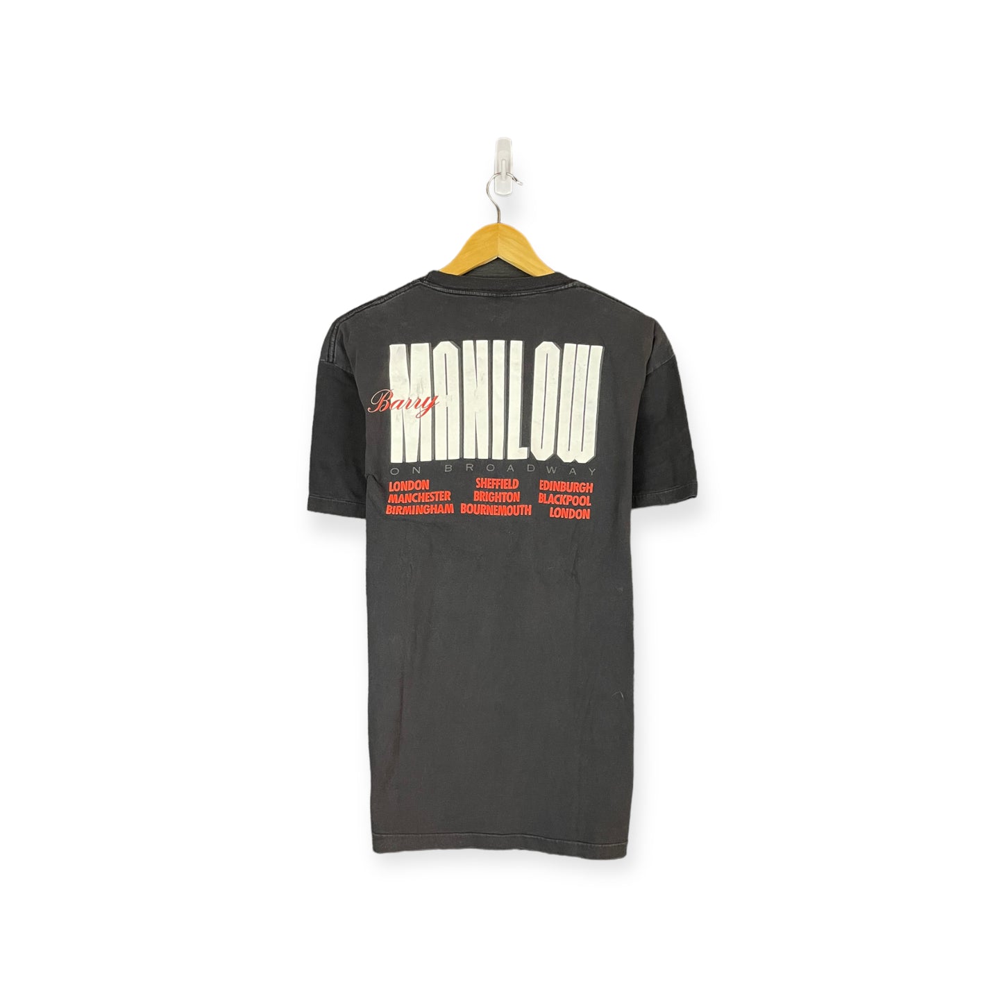 ‘89 Barry Manilow Tour Tee Sz. XL