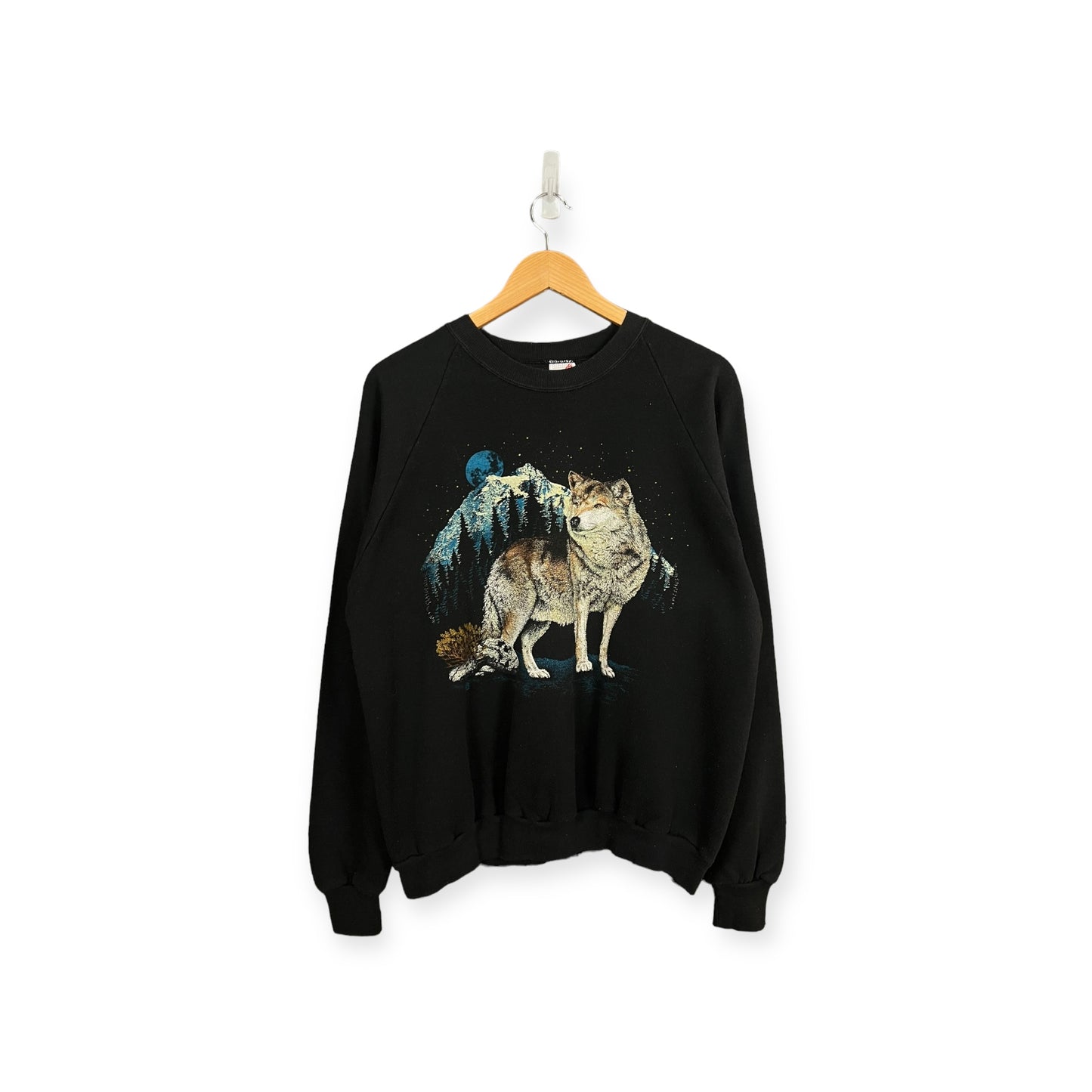 ‘90s Wolf Nature Crewneck Sz. XL