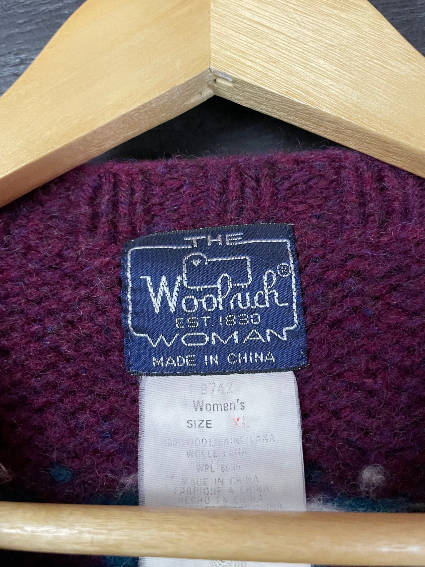 90s The Woolrich Knitted Sz. XL