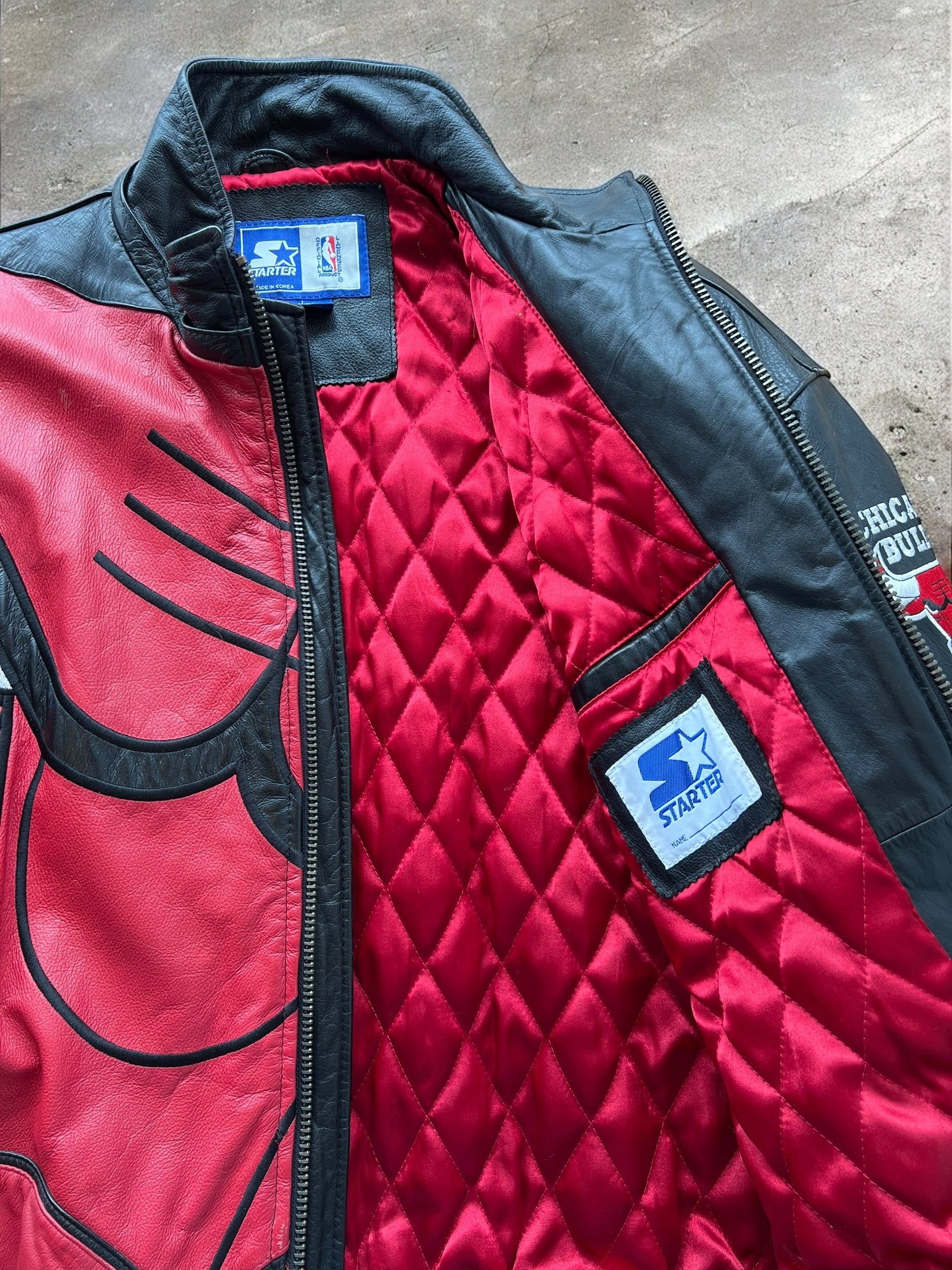 90s Chicago Bulls Jacket Sz. L