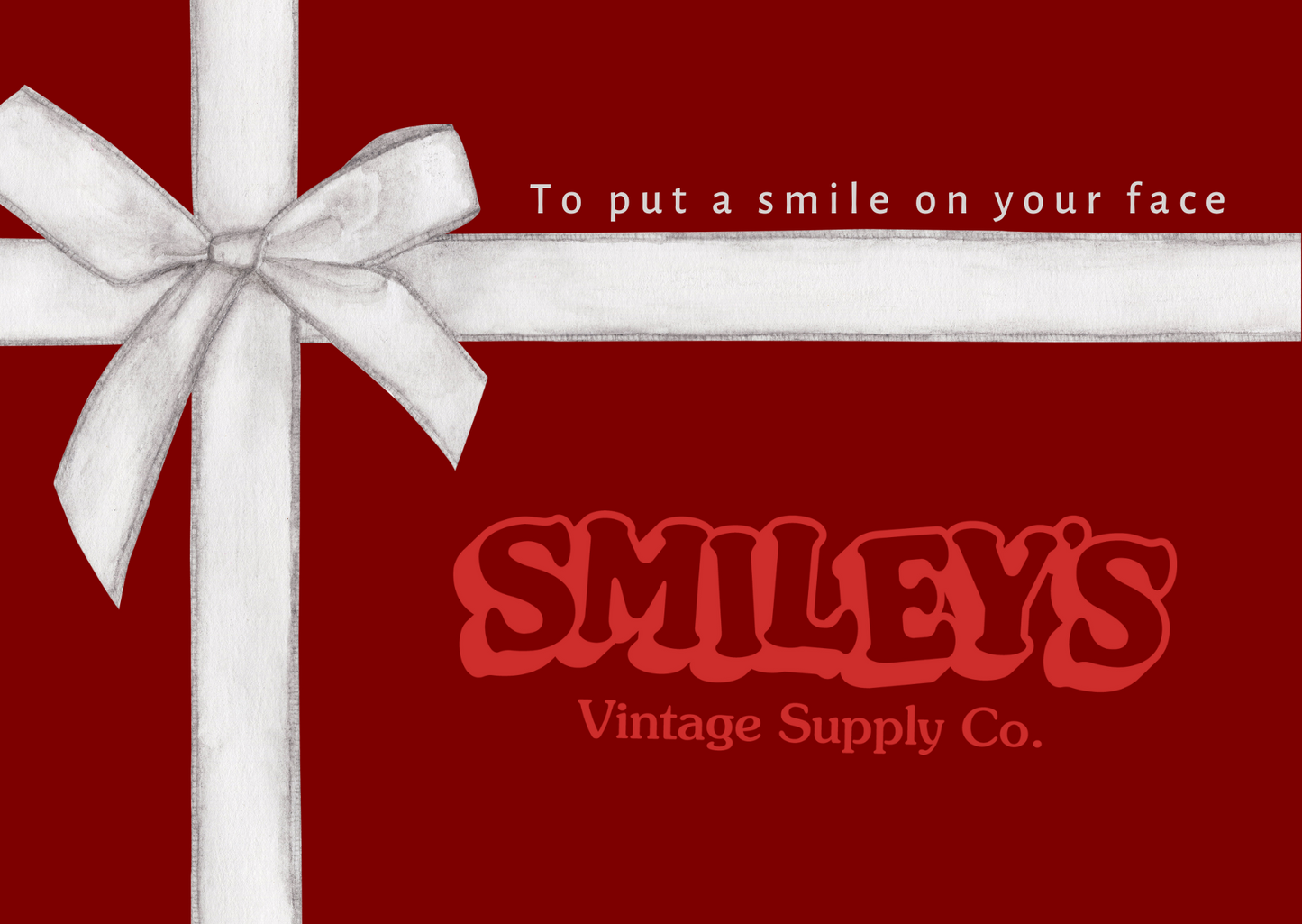 Smiley's Vintage Gift Card