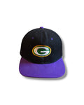 '90s Green Bay Packers Purple Brim Snap Back Hat