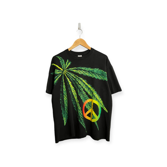 ‘90s Pot Leaf Tee Sz. XL