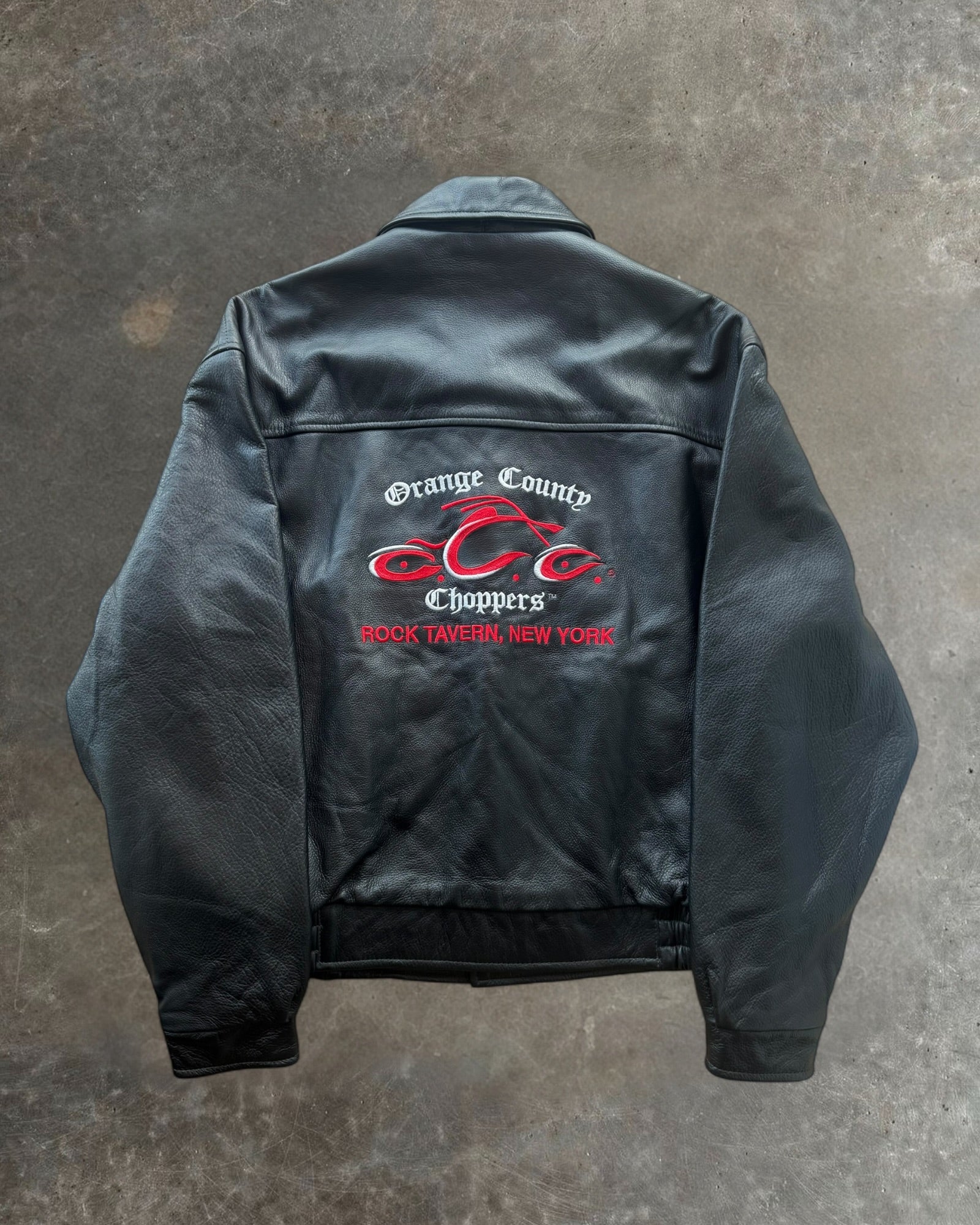 90s OCC Leather Jacket Sz. XL
