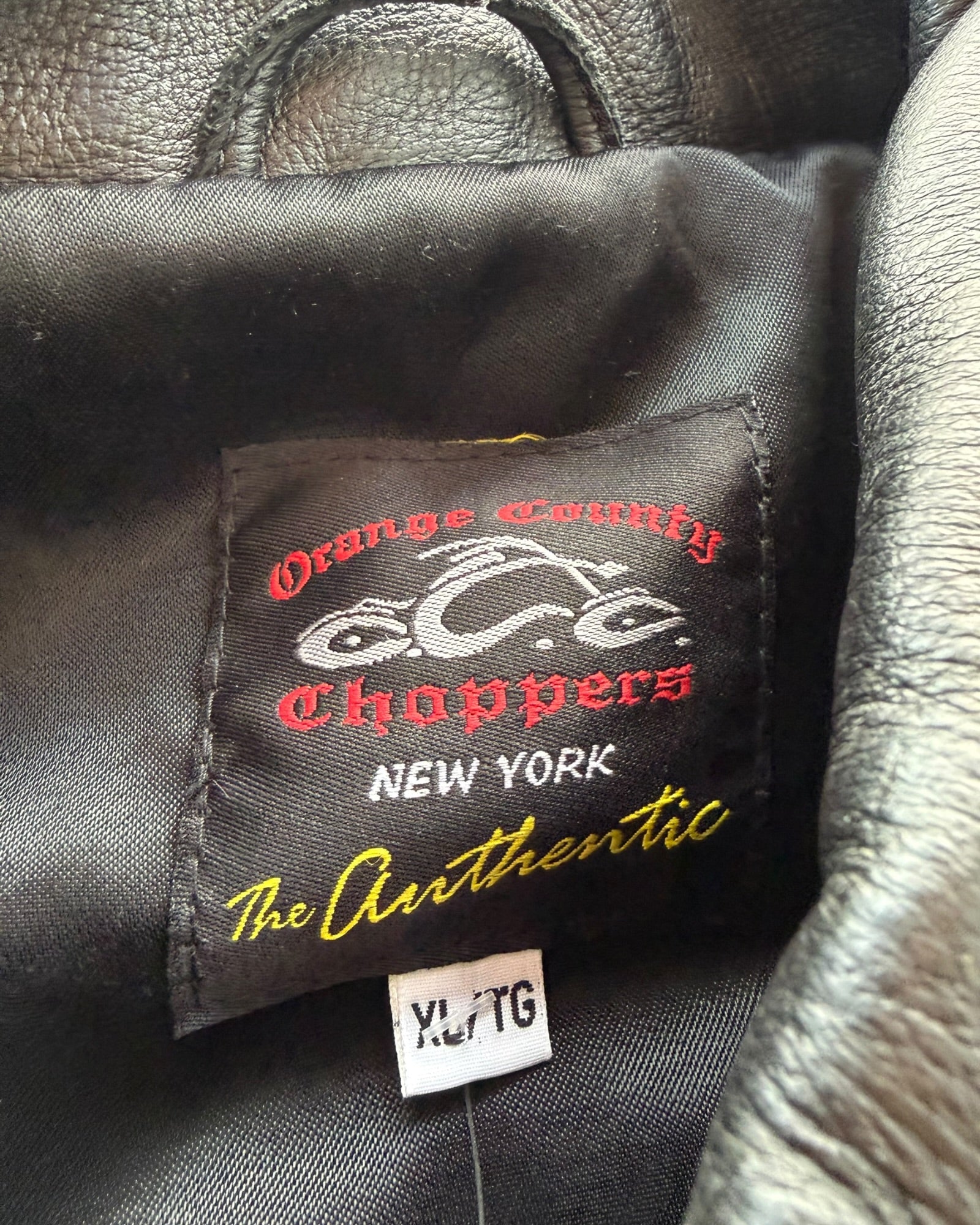 90s OCC Leather Jacket Sz. XL