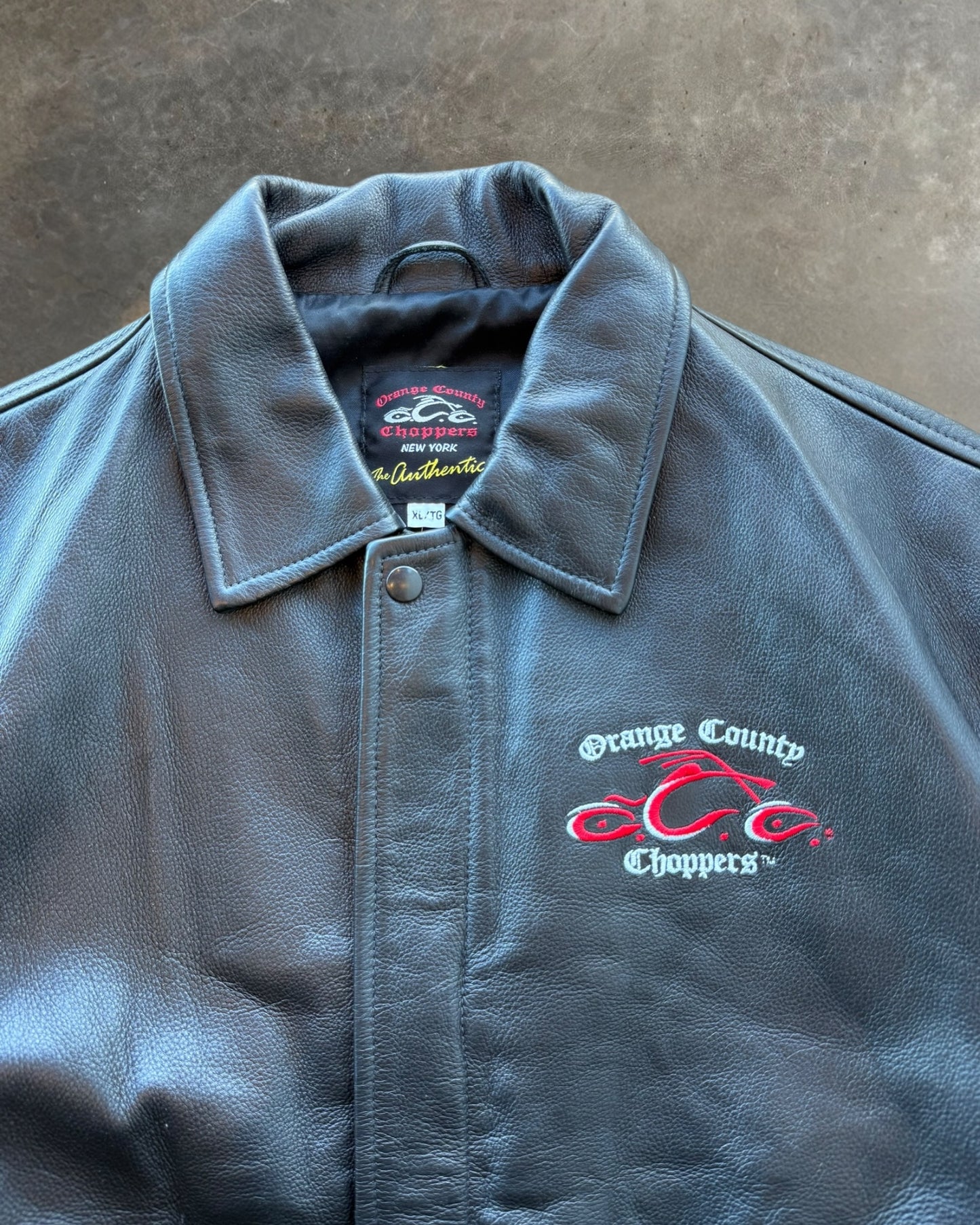 00s OCC Leather Jacket Sz. XL