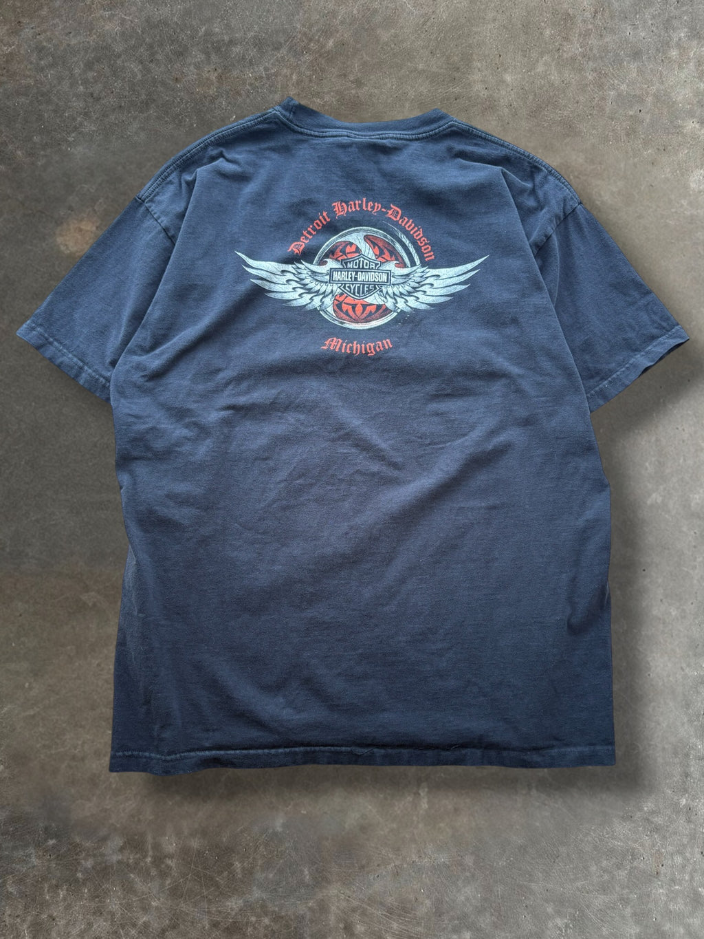 '04 Flaming Eagle Harley Davidson Tee Sz. XXL