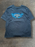'04 Blue Flame Harley Davidson Tee Sz. XXL