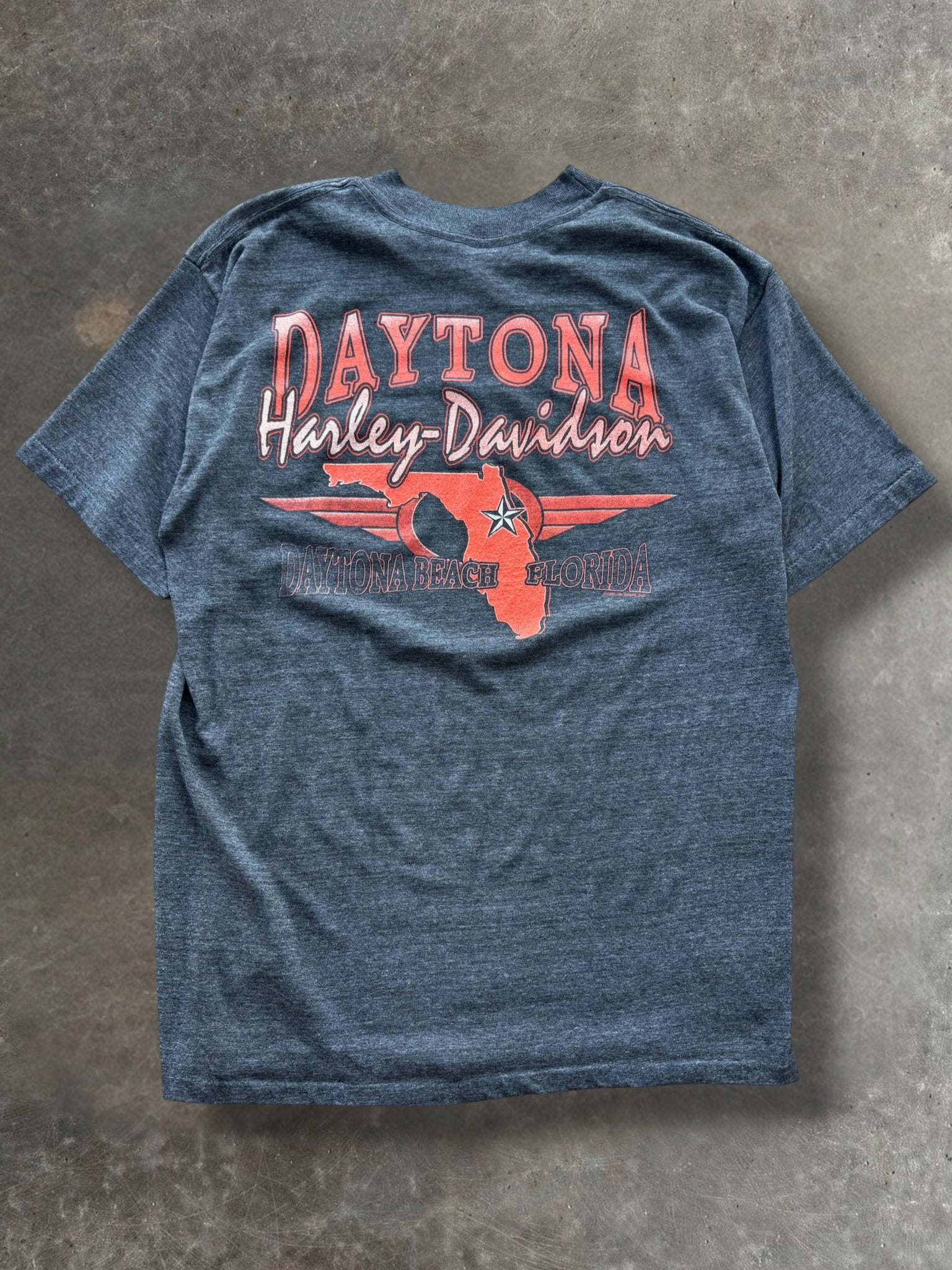 '95 Daytona Bike Week Harley Davidson Tee Sz. L