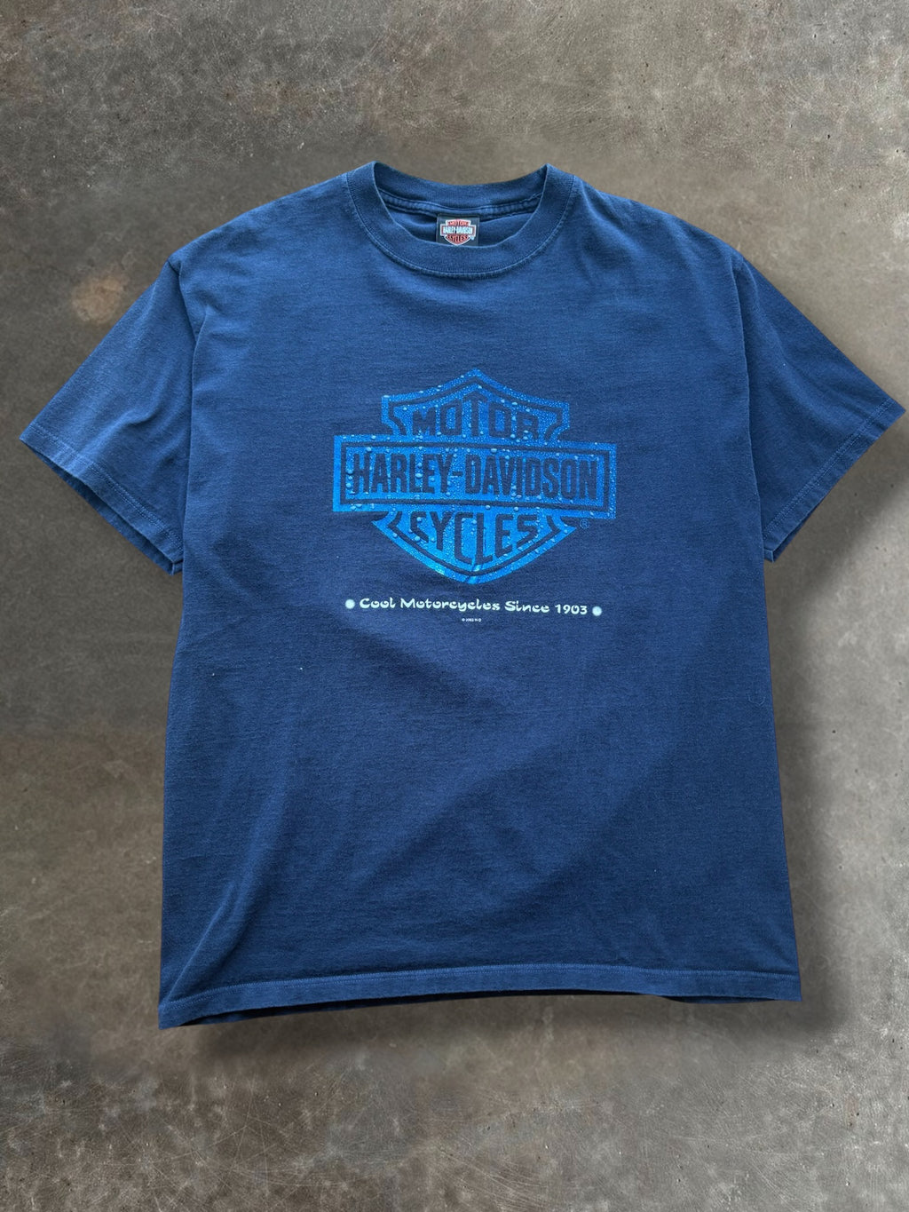 '03 Water Droplet Harley Davidson Tee Sz. XL