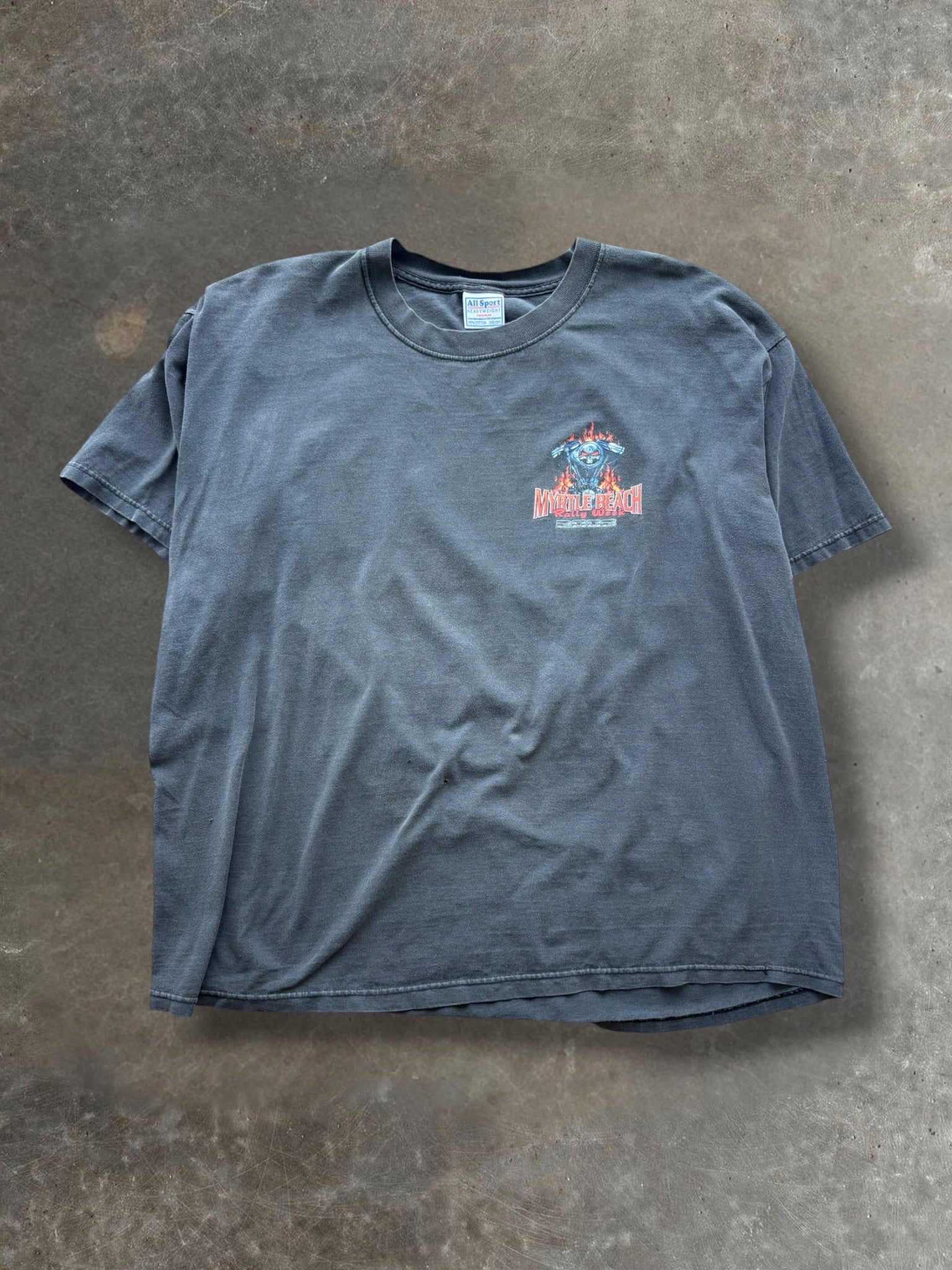 '02 Myrtle Beach Bike Rally Tee Sz. XXL