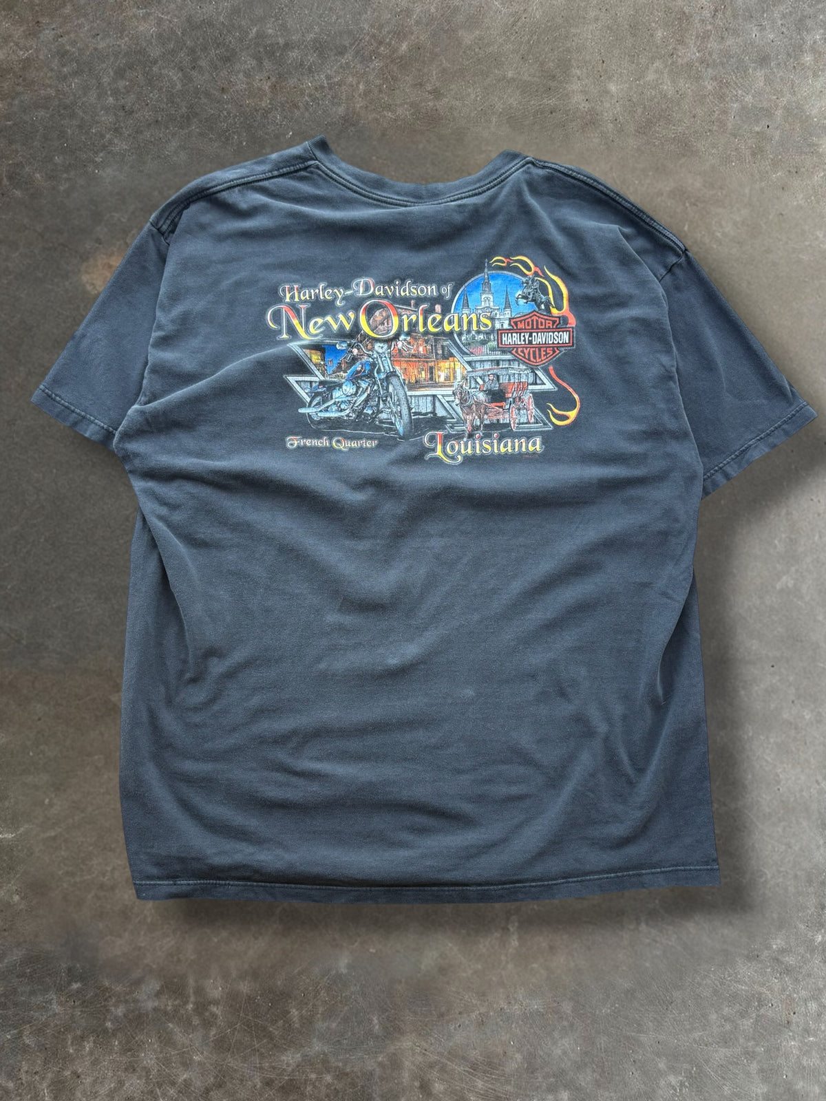 '02 Chains Harley Davidson Tee Sz. XXL