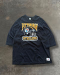 '80s Pittsburgh Steelers Three Quarter Sleeve Tee Sz. XL