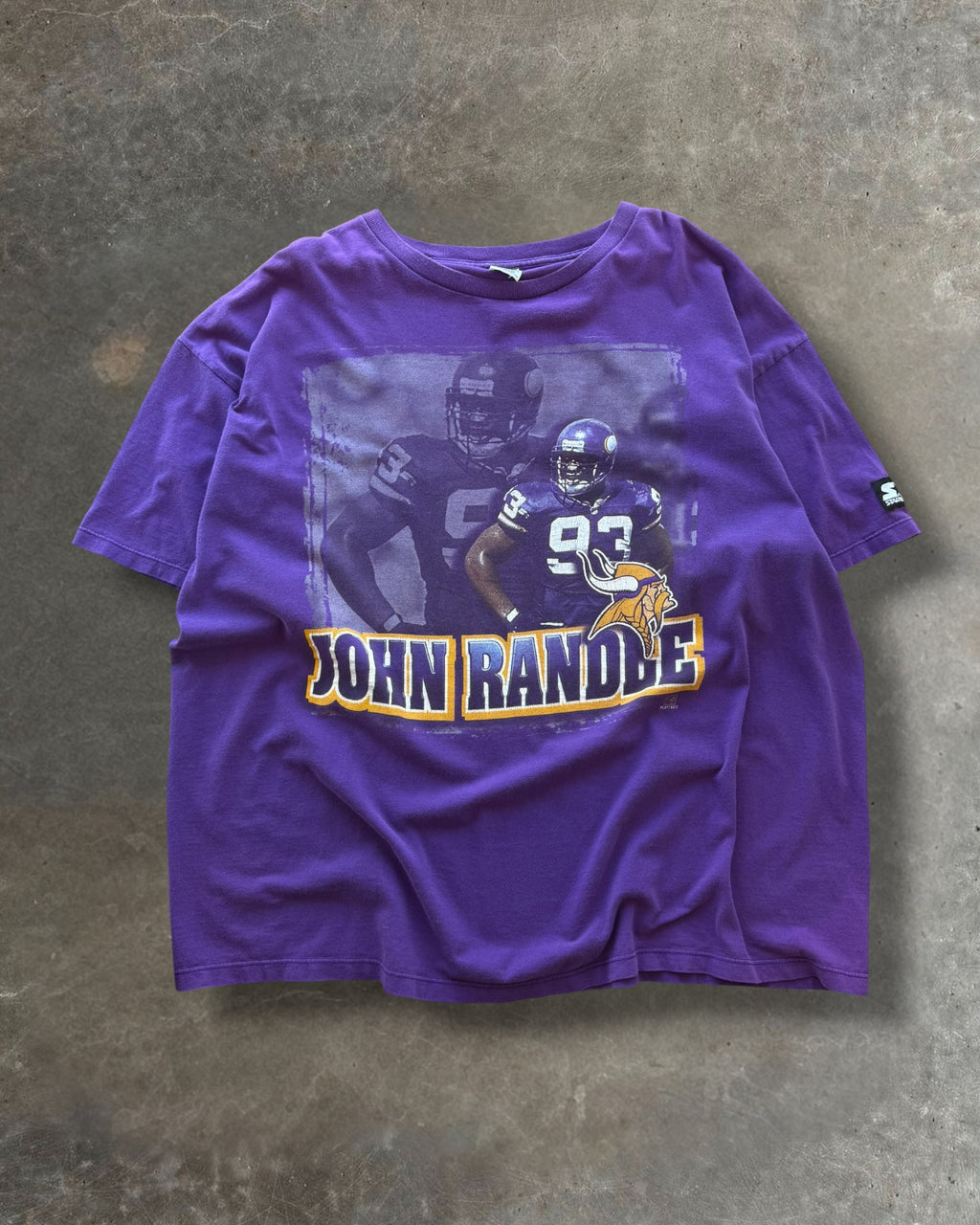'90s John Randle Vikings Tee Sz. XXL