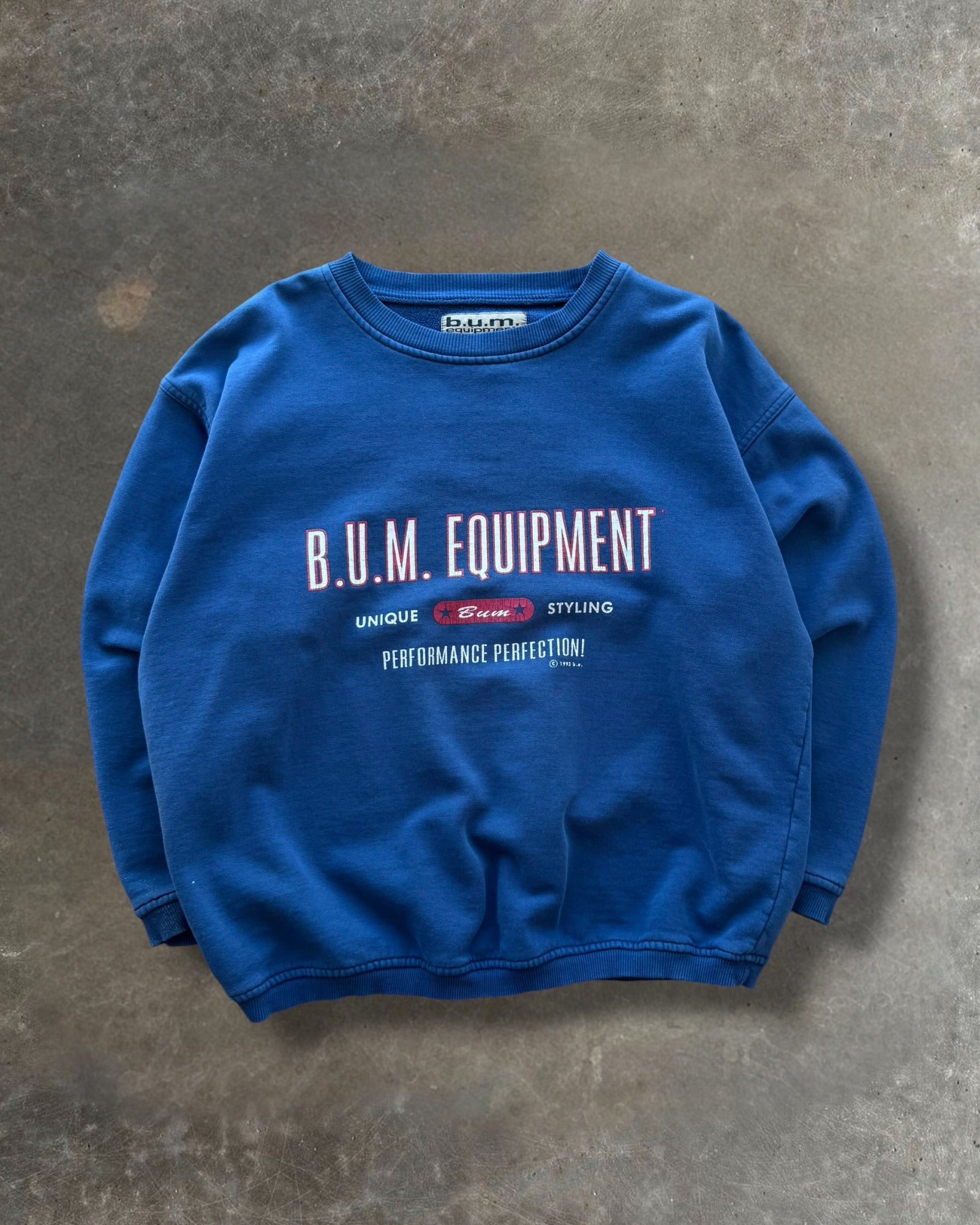 '00s Bum Equipment Crewneck Sz. M