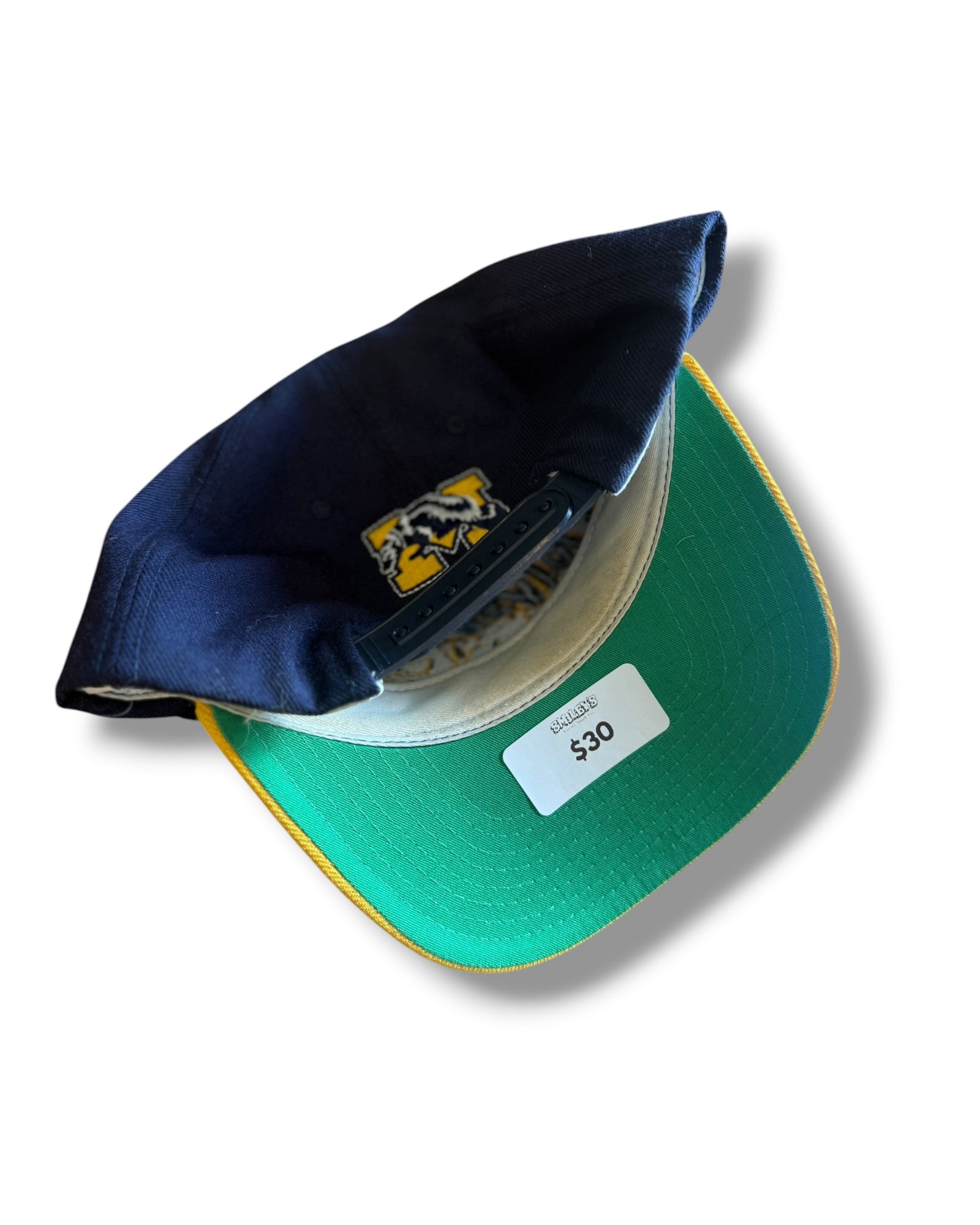 '90s Michigan Wolverines Signed Snap Back Hat
