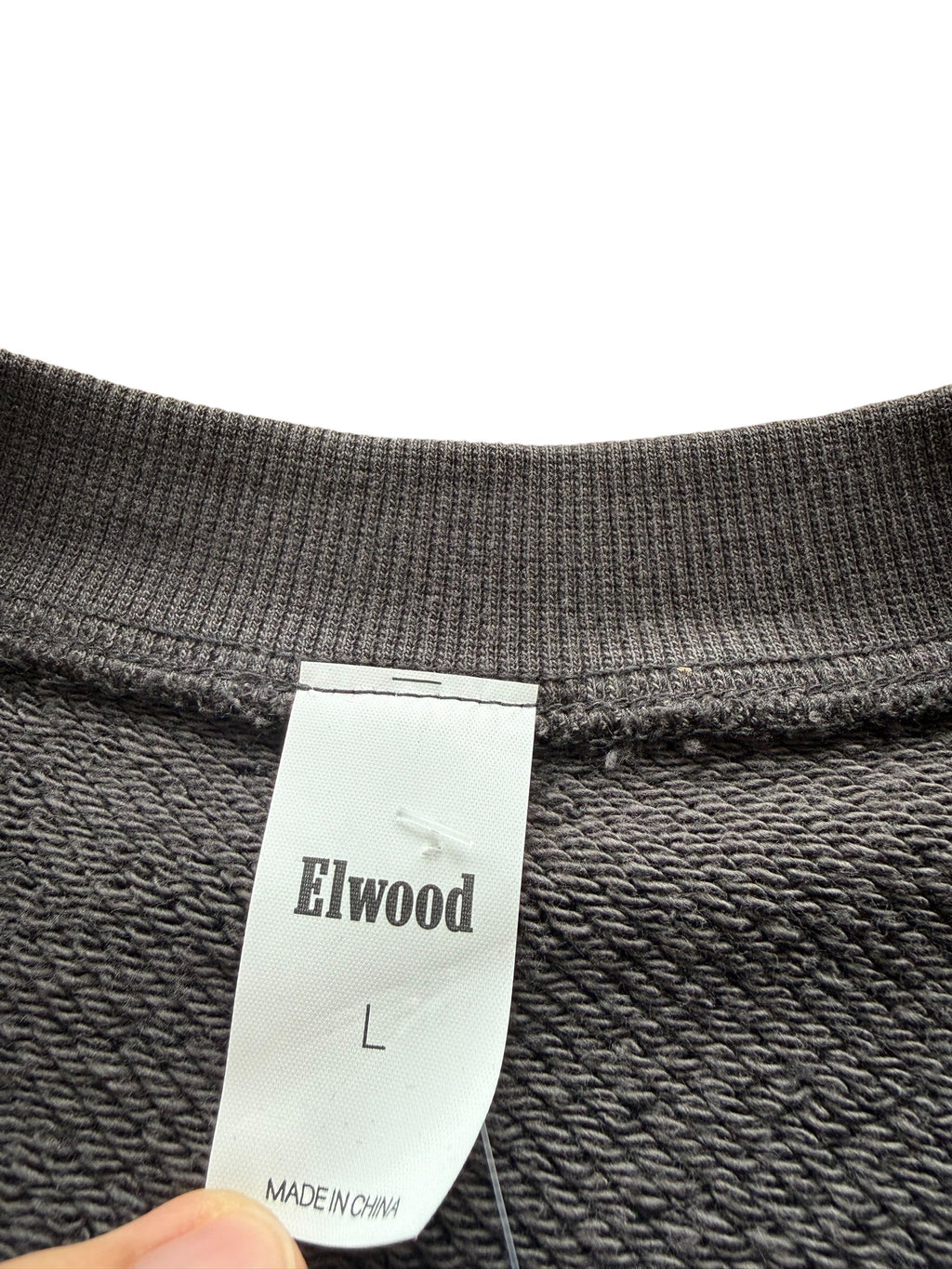 Smiley's Rockford Motorcycles Elwood Crewneck Sz. L