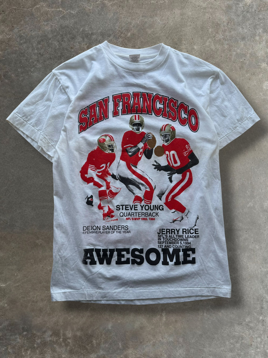'94 San Francisco 49ers Rap Tee Sz. L