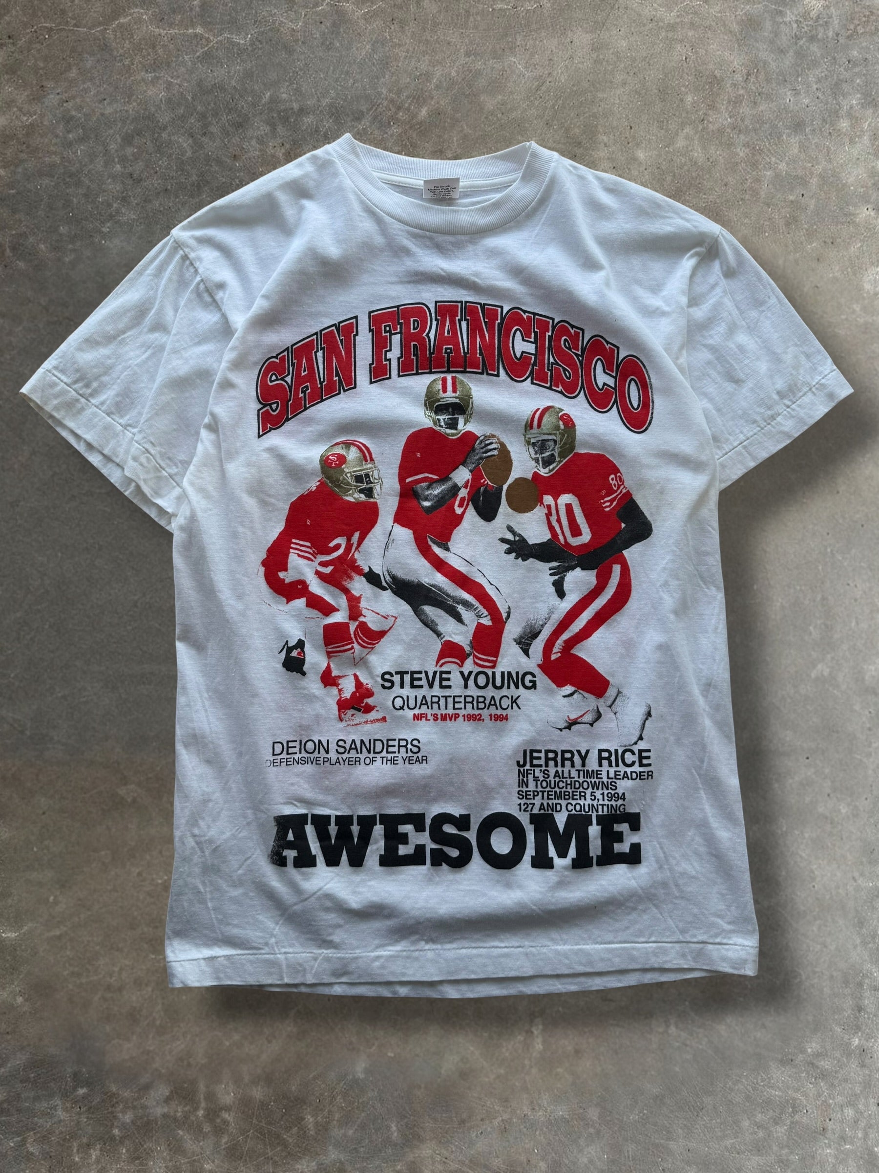 '94 San Francisco 49ers Rap Tee Sz. L