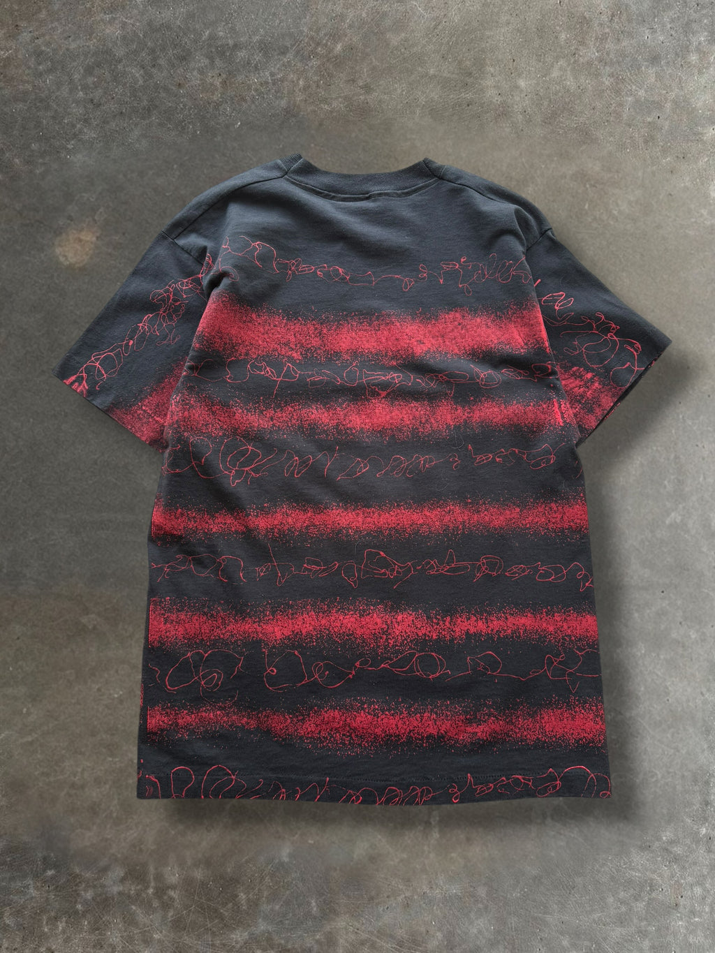 '90s Indiana Hoosiers AOP Tee Sz. L