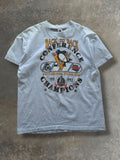 '92 Pittsburgh Penguins Back 2 Back Tee Sz. XL