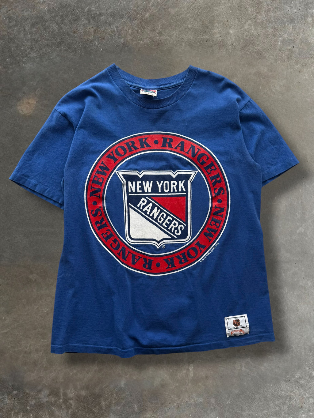 '90 NY Rangers Tee Sz. L