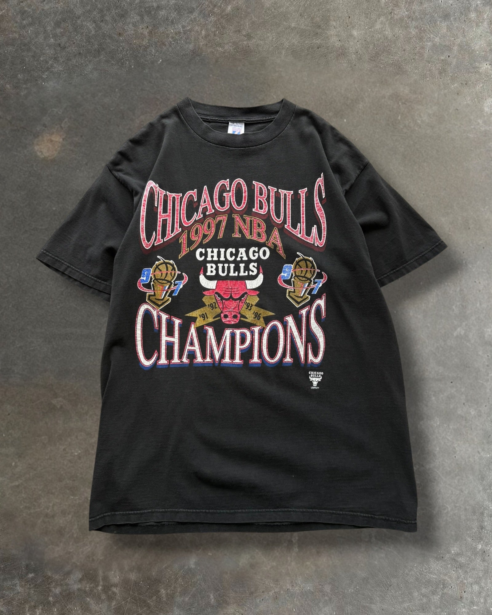 '97 Bulls Champions Tee Sz. XL
