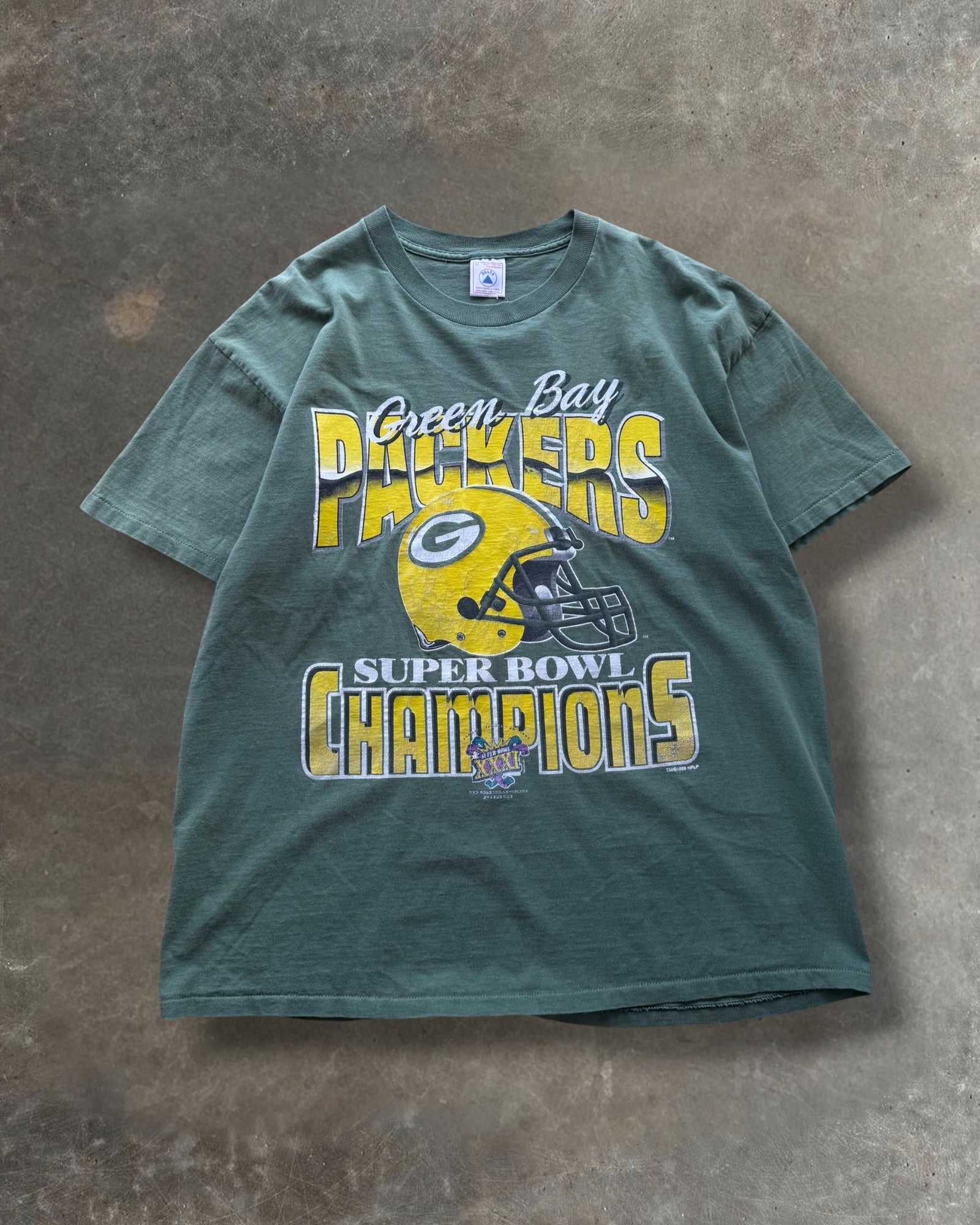 '97 Packers Super Bowl Champs Tee Sz. XL