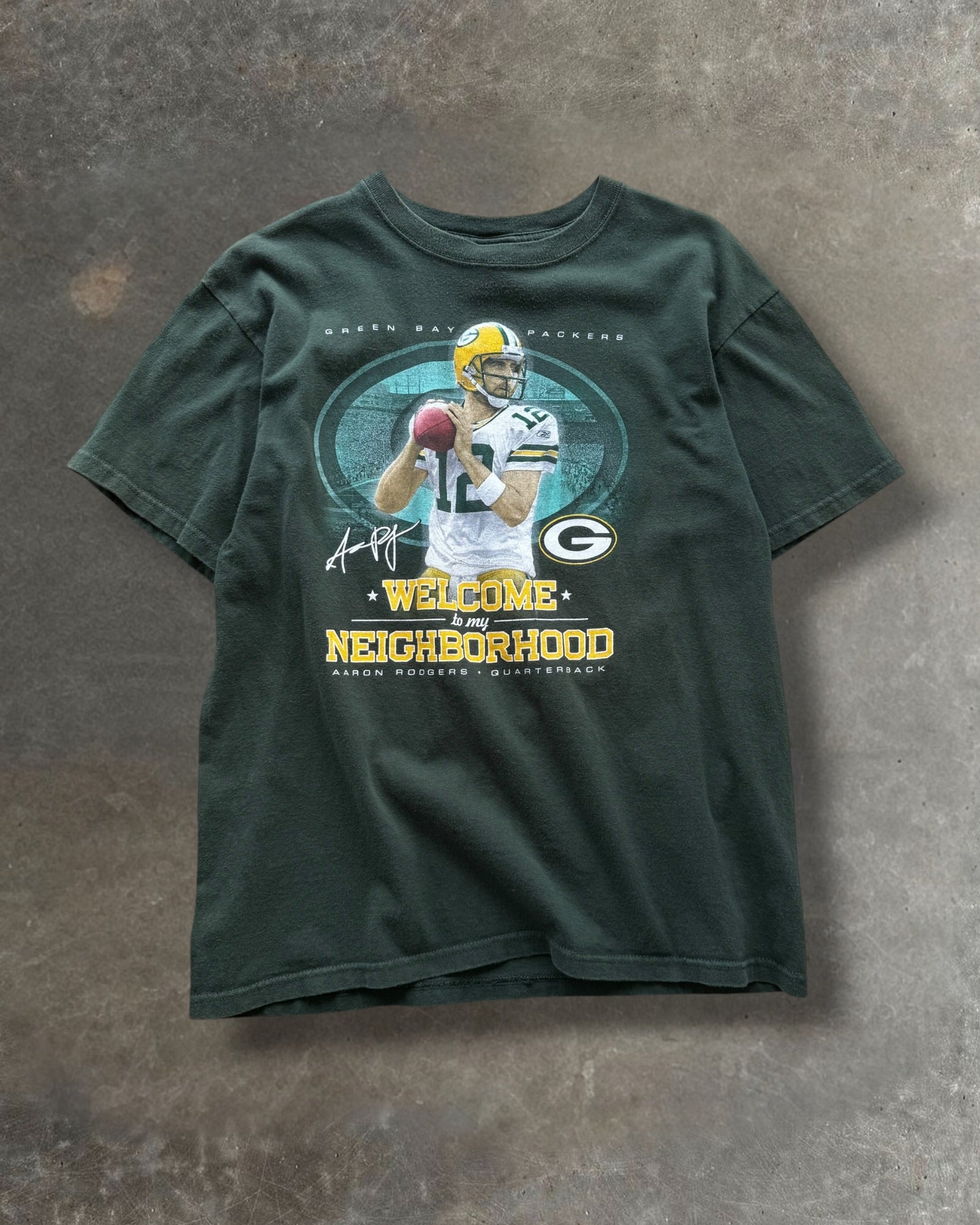 '00s Aaron Rodgers Packers Tee Sz. L