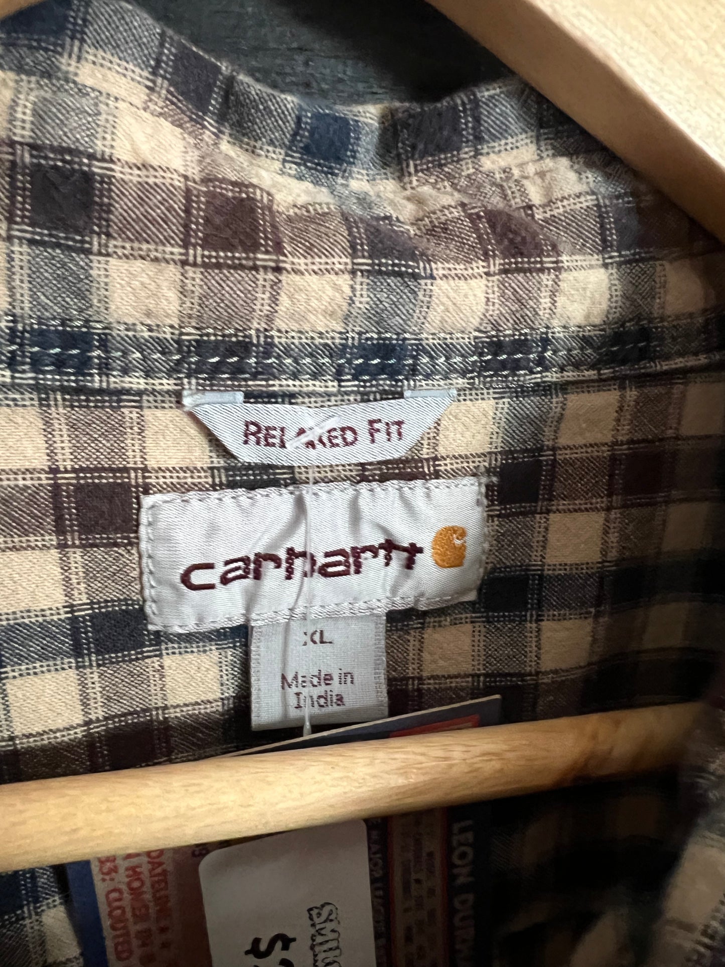 '00s Carhartt Flannel Sz. XL