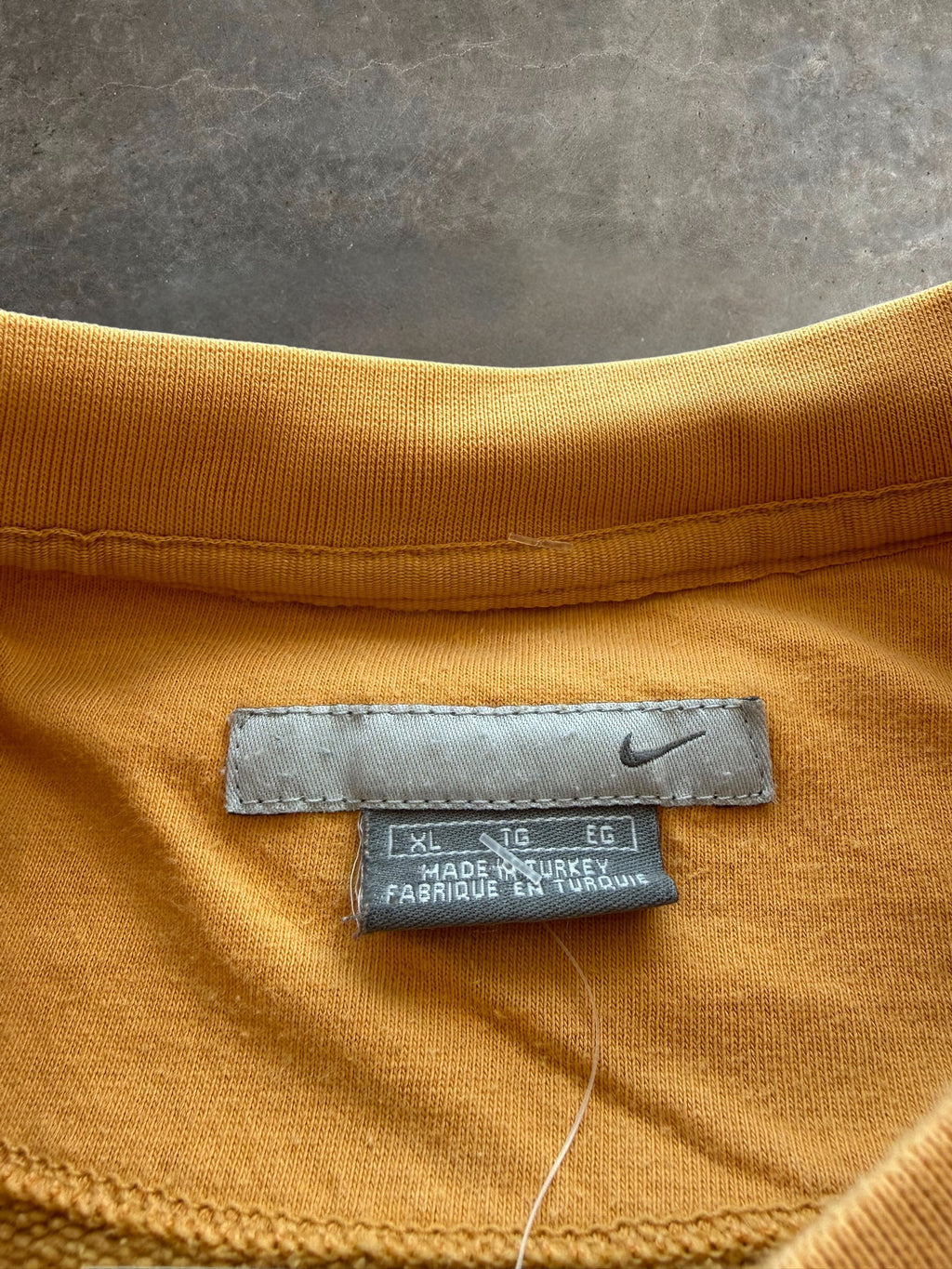 '00s Nike Yellow Essential Crewneck Sz. XL