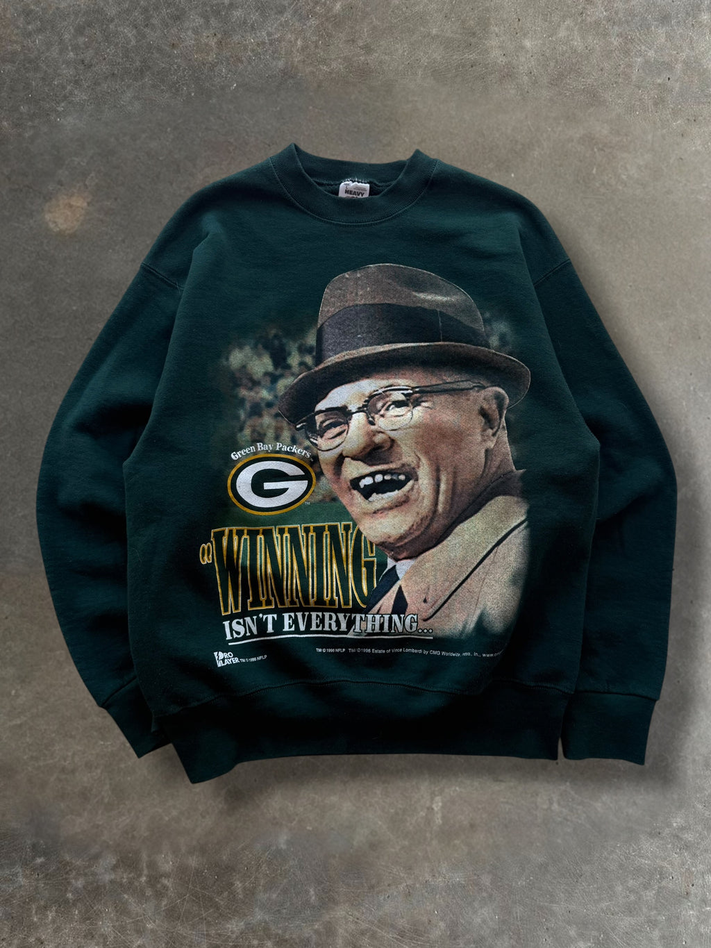 '96 Lombardi Packers Crewneck Sz. L